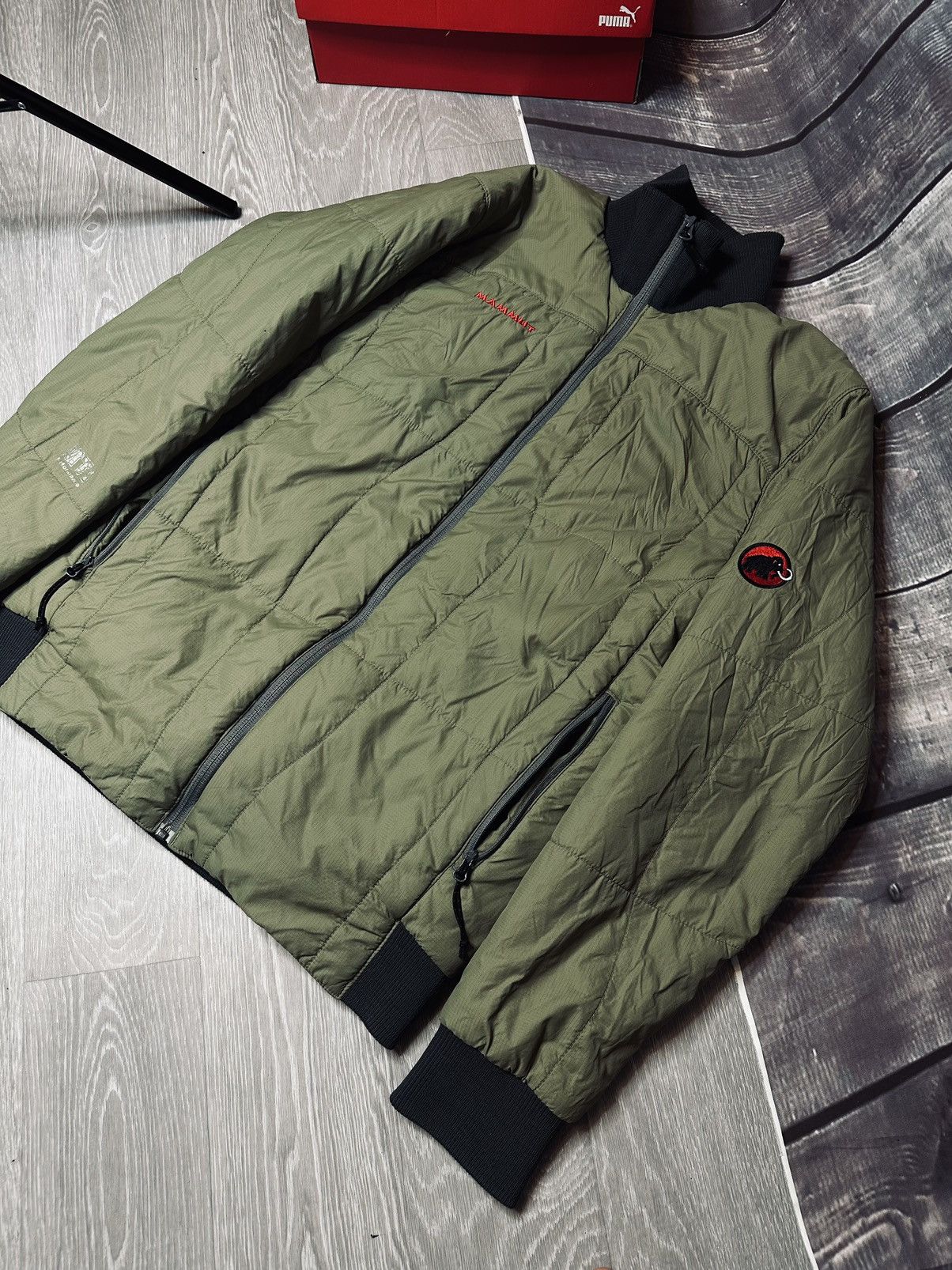 Mammut Vintage Mammut Down Puffer Jacket Size US M / EU 48-50 / 2 - 2 Thumbnail