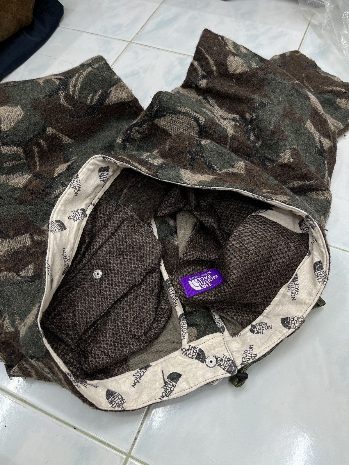 The North Face × Vintage 🔥🔥🔥STEALS VTG THE NORTH FACE CAMO WOOL PANTS Size US 34 / EU 50 - 12 Thumbnail