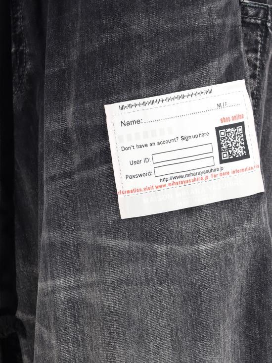 パンツ MAISON MIHARA YASUHIRO Women Straight Pants B14PT075 BLACK Maison MIHARA YASUHIRO MAISON MIHARA YASUHIRO Women Straight