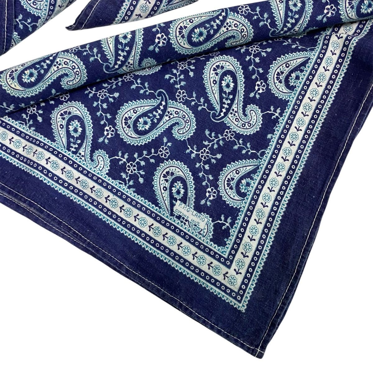 Designer × Vintage Vintage P.P.G LARIO / Bandana / Neckerchief Size ONE SIZE - 4 Thumbnail