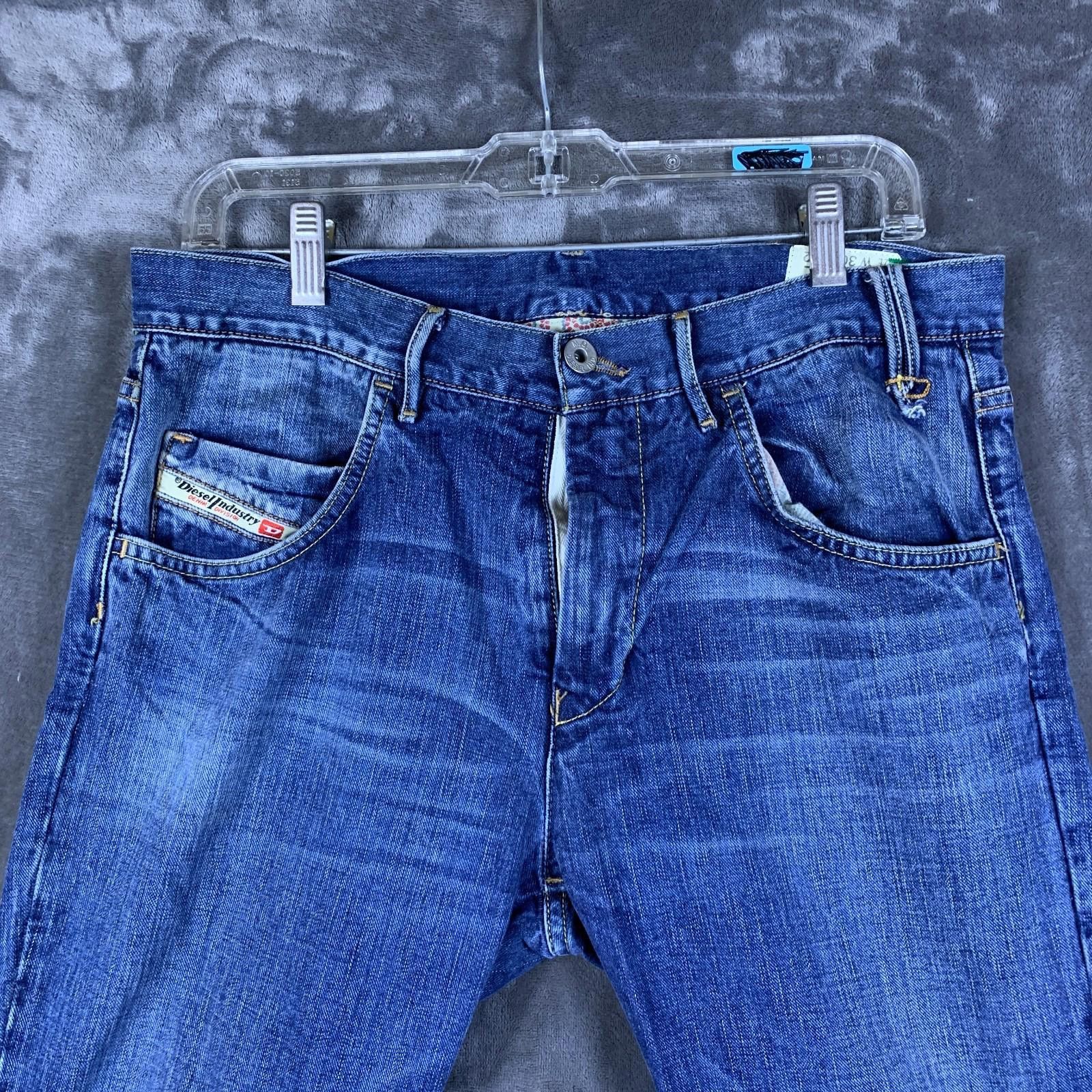 Diesel MENS Diesel Lus Jeans Blue Denim Jean W 30 L 32 (336) Size US 32 / EU 48 - 5 Thumbnail