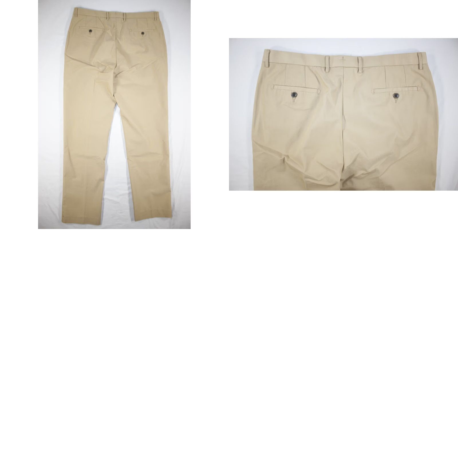 Peter Millar Peter Millar Pants Men's 38x33 Chino Dress Cotton Tencel Straight Beige Size US 38 / EU 54 - 8 Thumbnail