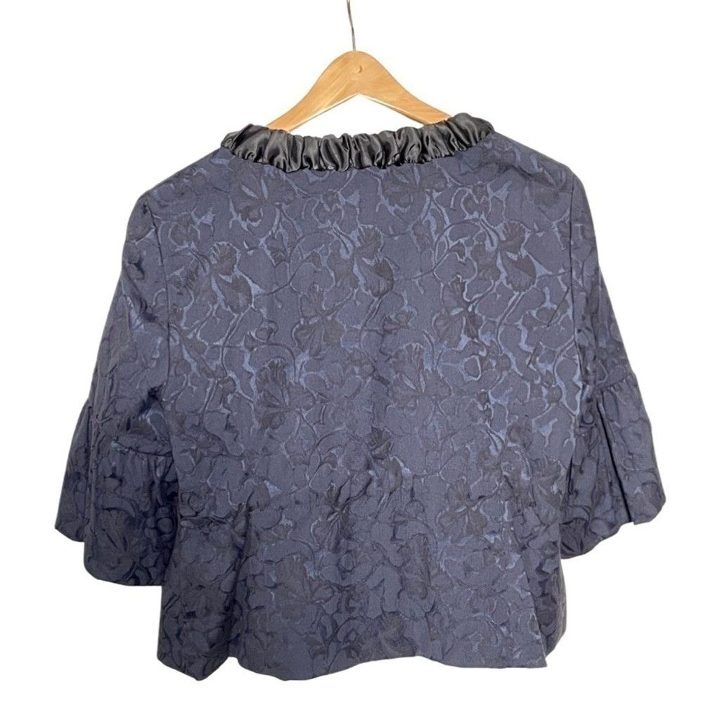 Loft Loft by Ann Taylor Blue Black Jacket. Size XL / US 12-14 / IT 48-50 - 11 Thumbnail