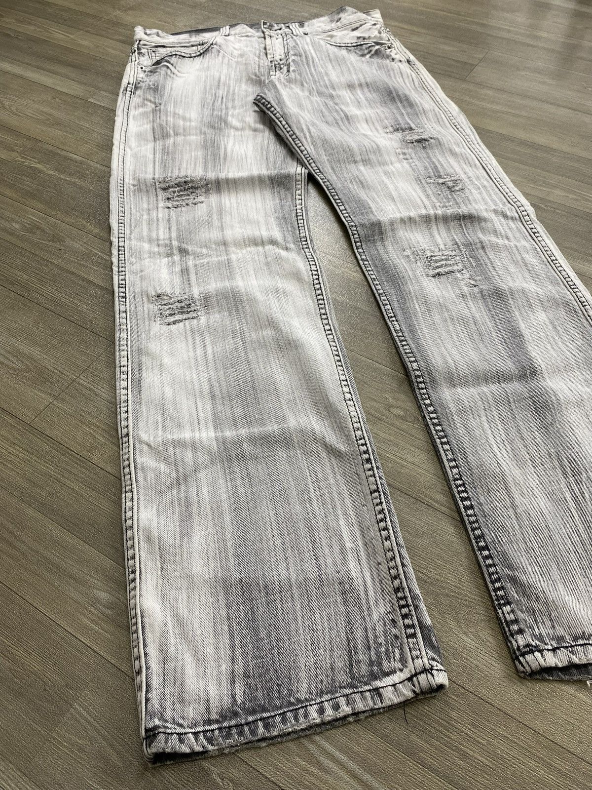 Japanese Brand Japense Brand Distressed Lgb Vkeii Style Pants Size US 31 - 6 Thumbnail