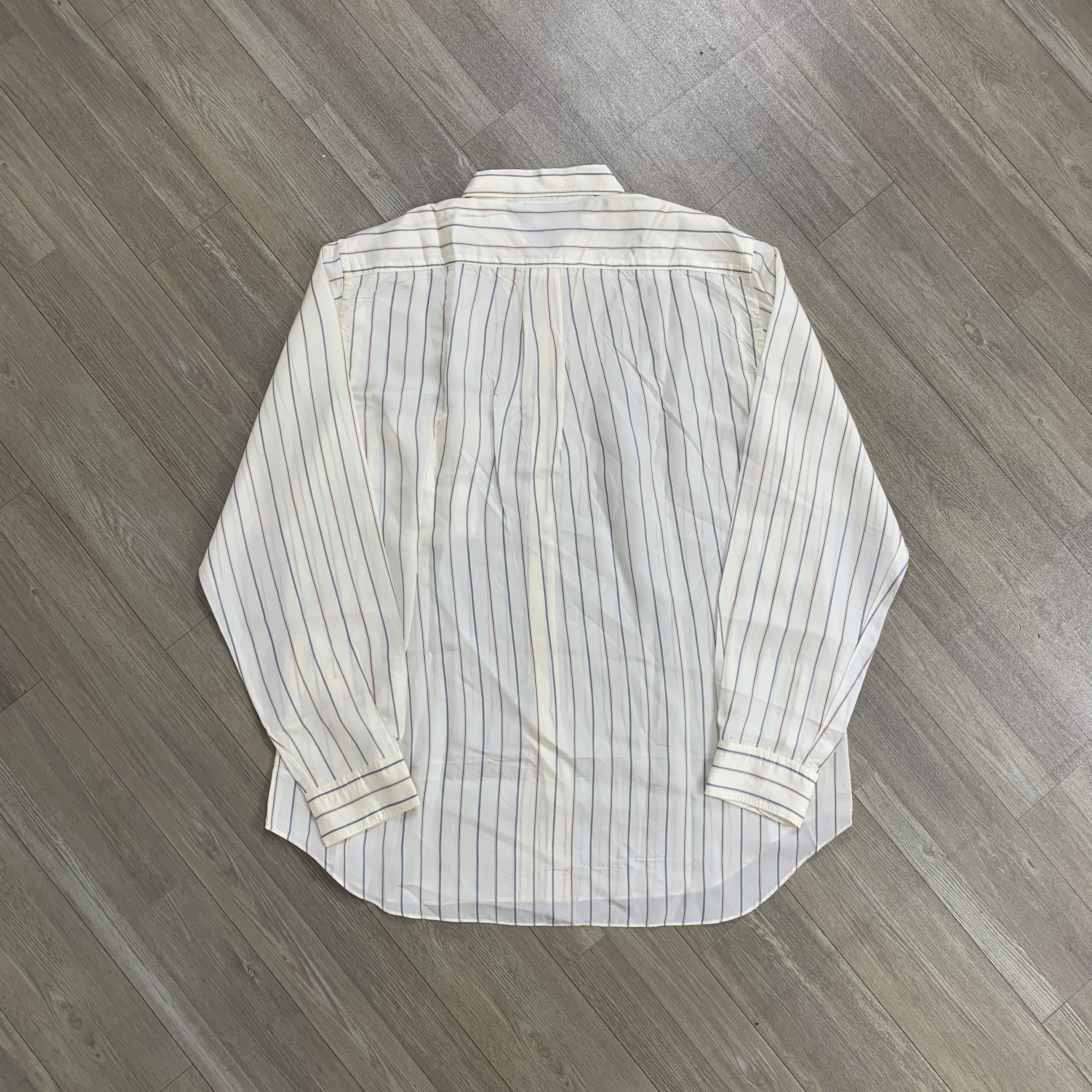 Comme des Garcons Homme AD20003 Comme des Garcons Homme Striped Long Shirt Size US M / EU 48-50 / 2 - 9 Thumbnail