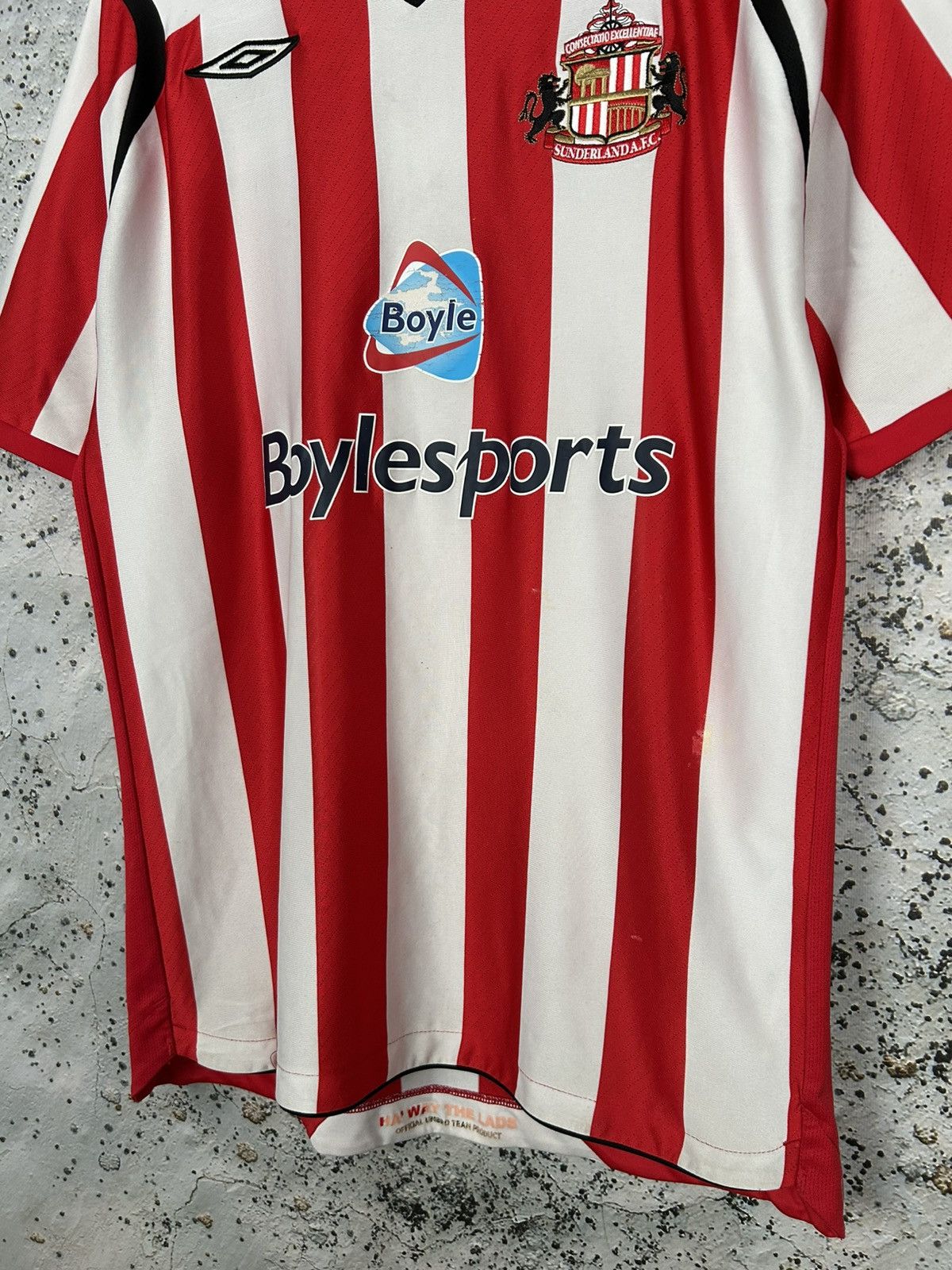 Umbro Vintage Sunderland AFC Umbro Soccer Jersey Football Size US L / EU 52-54 / 3 - 4 Thumbnail