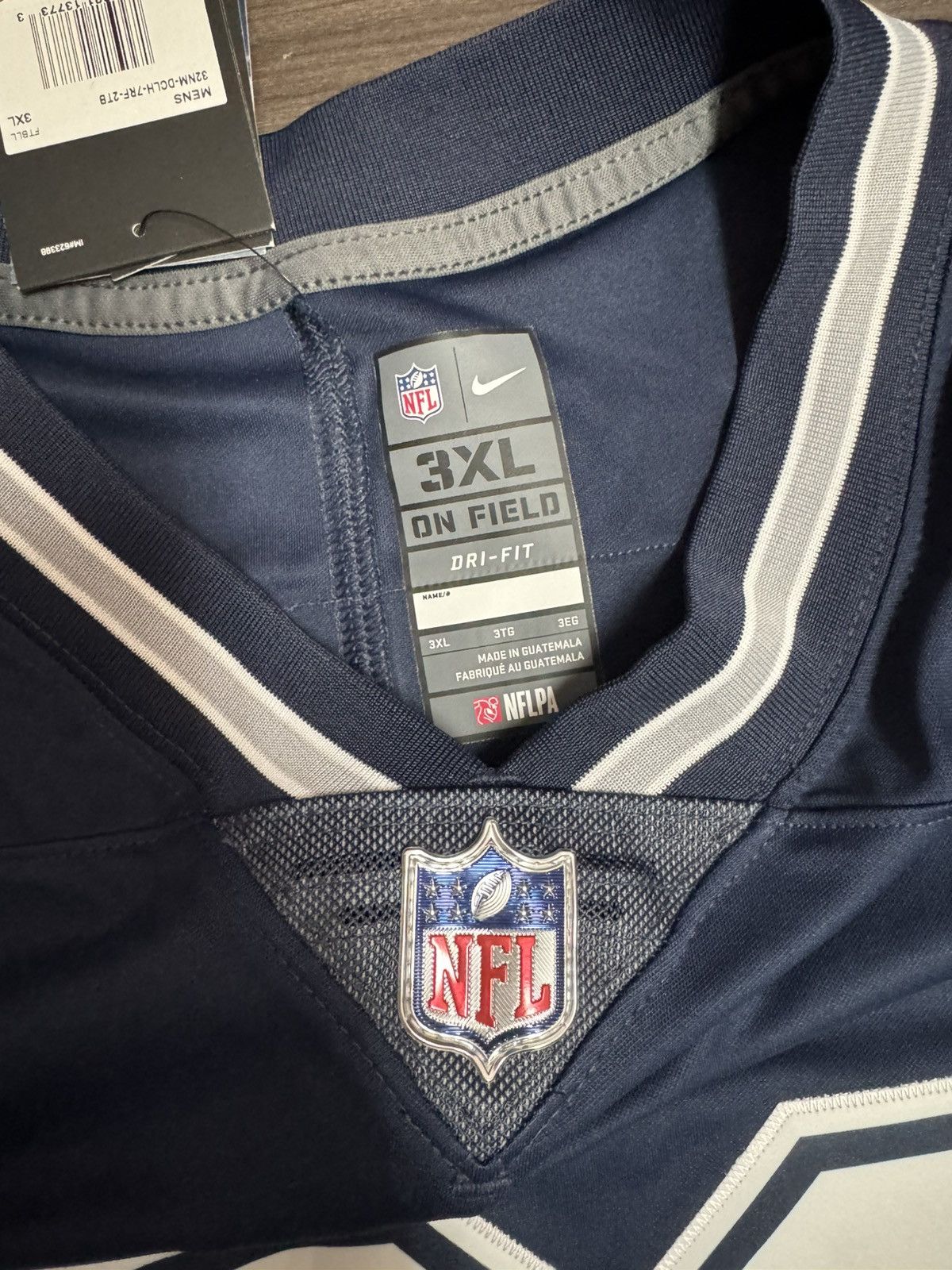 Nike 3XL Dallas Cowboys Ezekiel Elliot NFL Vapor Stitched Jersey Size US XXL / EU 58 / 5 - 4 Thumbnail