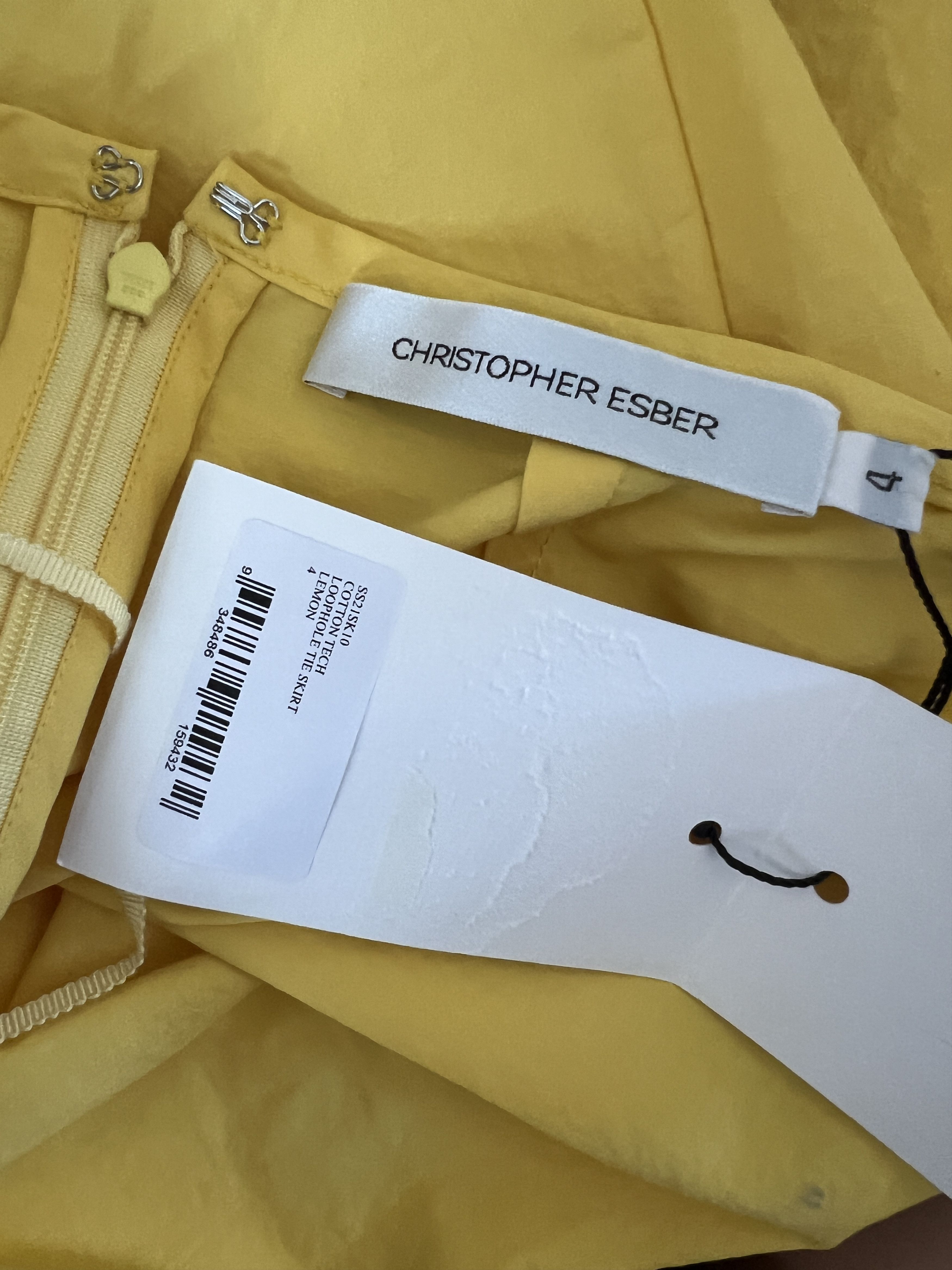 Christopher Esber Loophole Tie Skirt Size 25" / US 0 / IT 36 - 5 Thumbnail