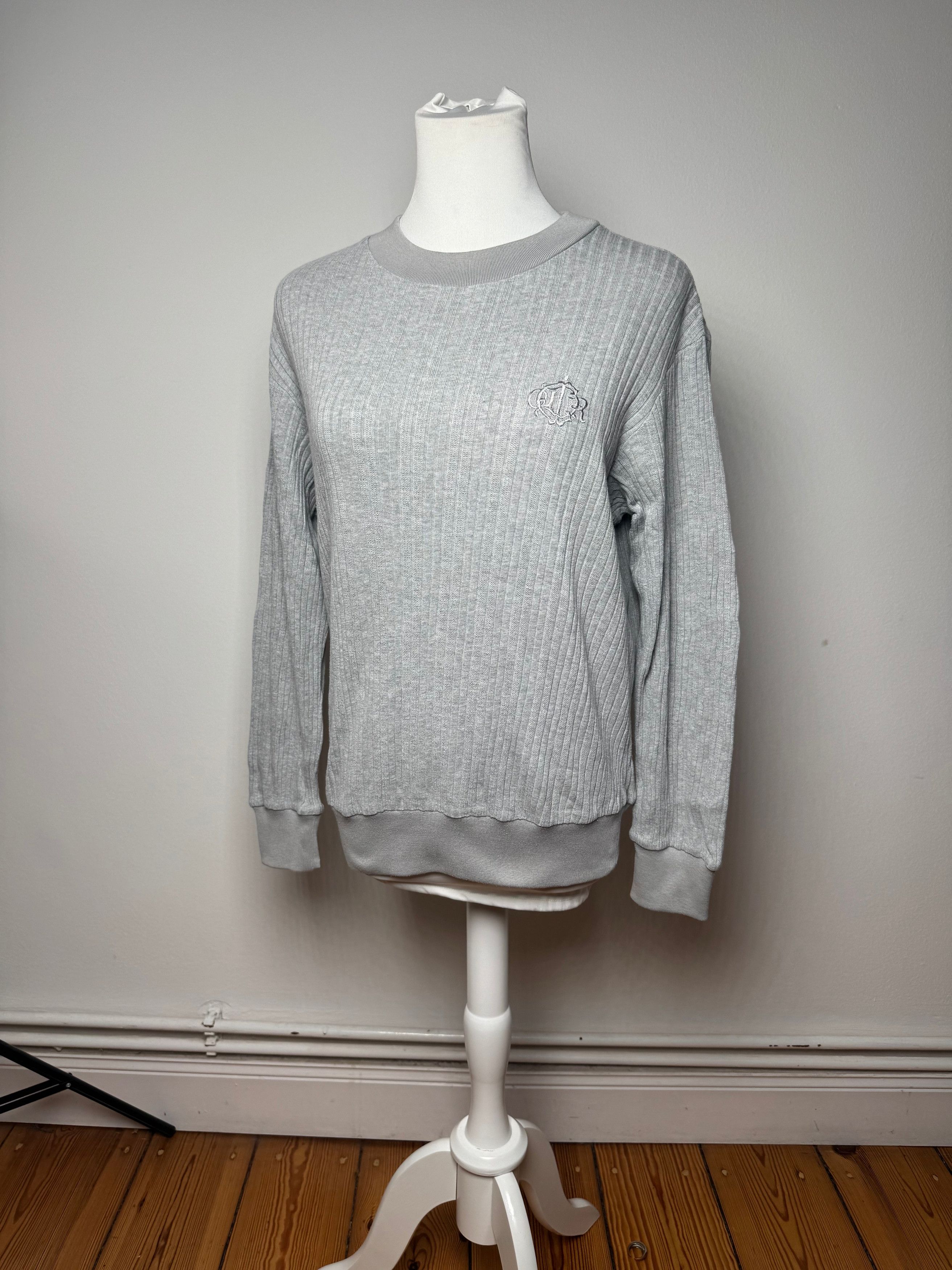 Dior Vintage Crewneck Sweater Grey M Size M / US 6-8 / IT 42-44 - 1 Thumbnail