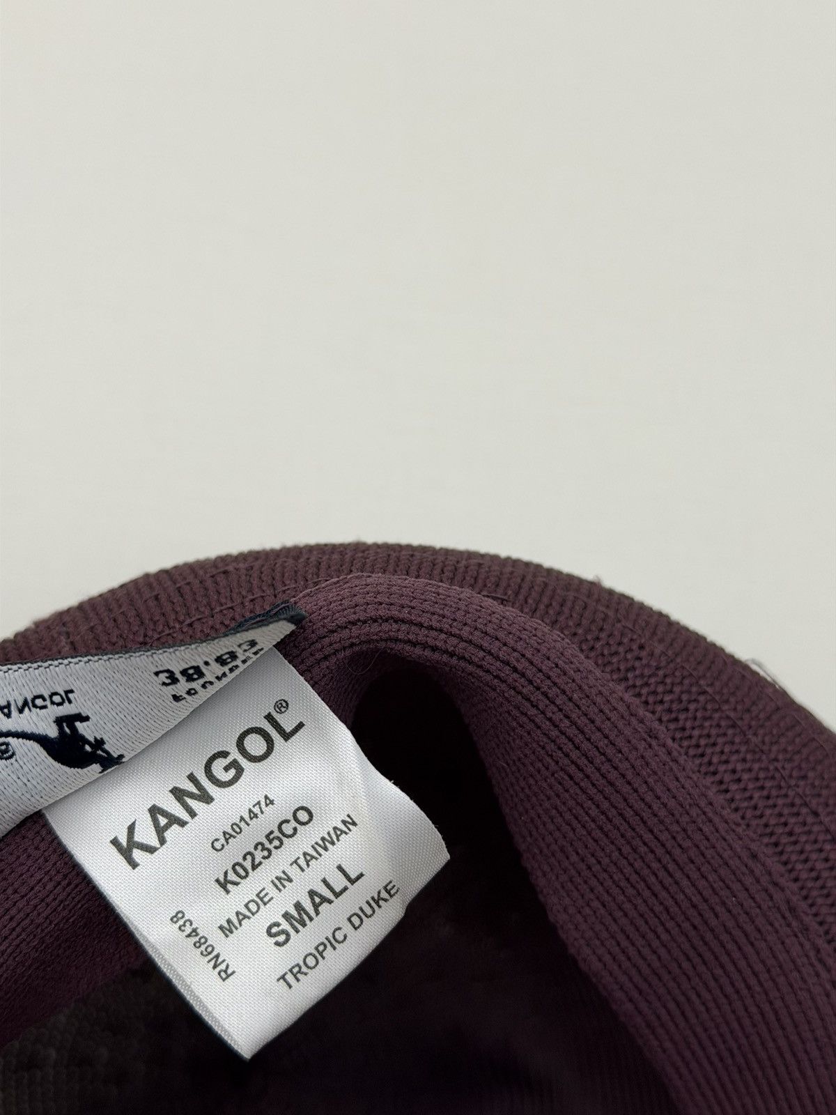 Kangol Kangol Tropic Duke Fedora Hat Maroon Size Small Size ONE SIZE - 8 Thumbnail