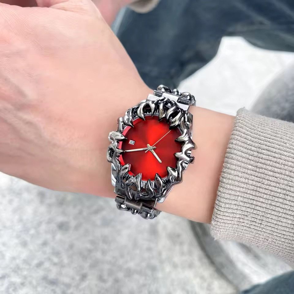 Jewelry heterosexual claw watch alabaster style Size ONE SIZE - 5 Thumbnail