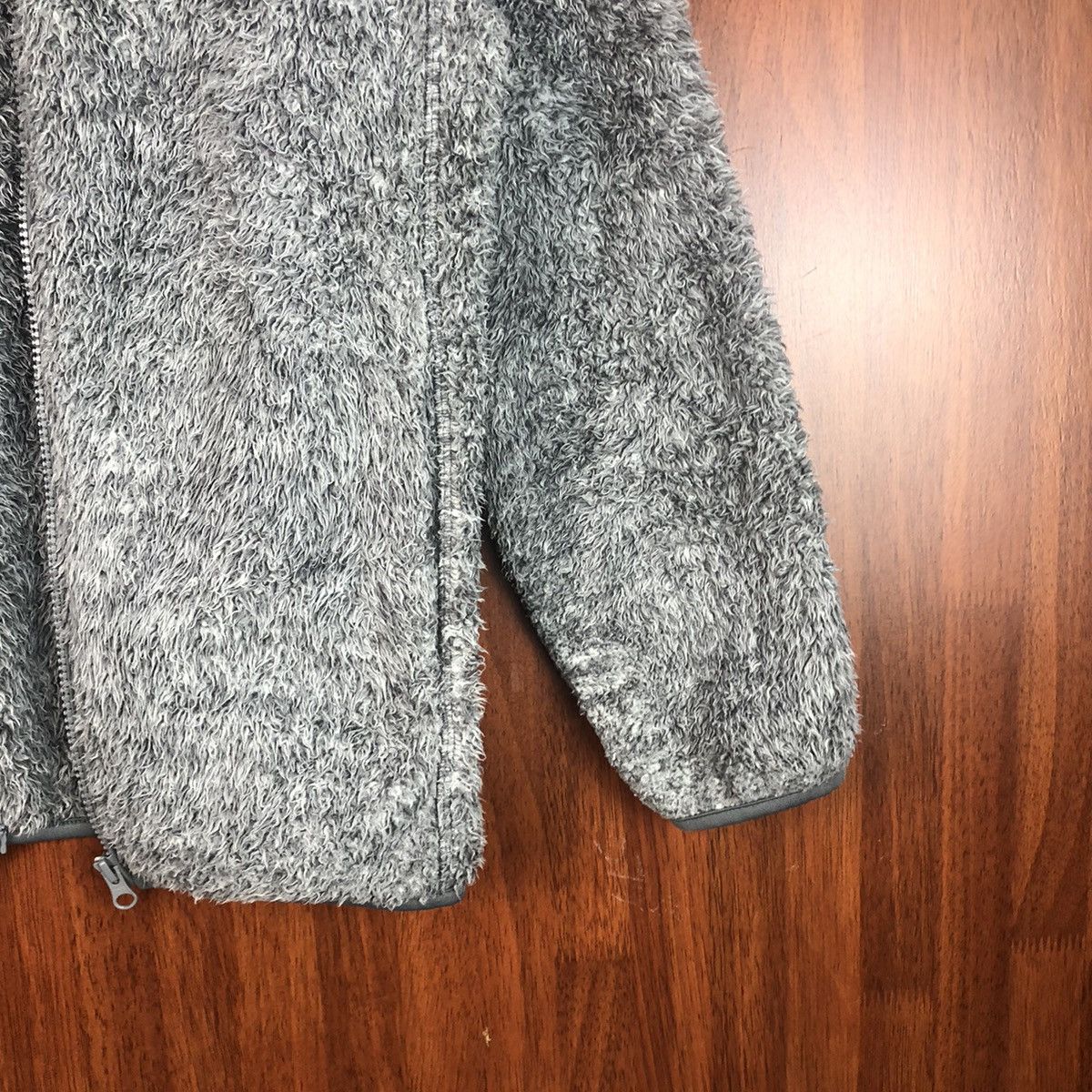 Japanese Brand × Vintage Uniqlo fleece vintage Grey Mohair Sweather #7487 Size M / US 6-8 / IT 42-44 - 8 Thumbnail