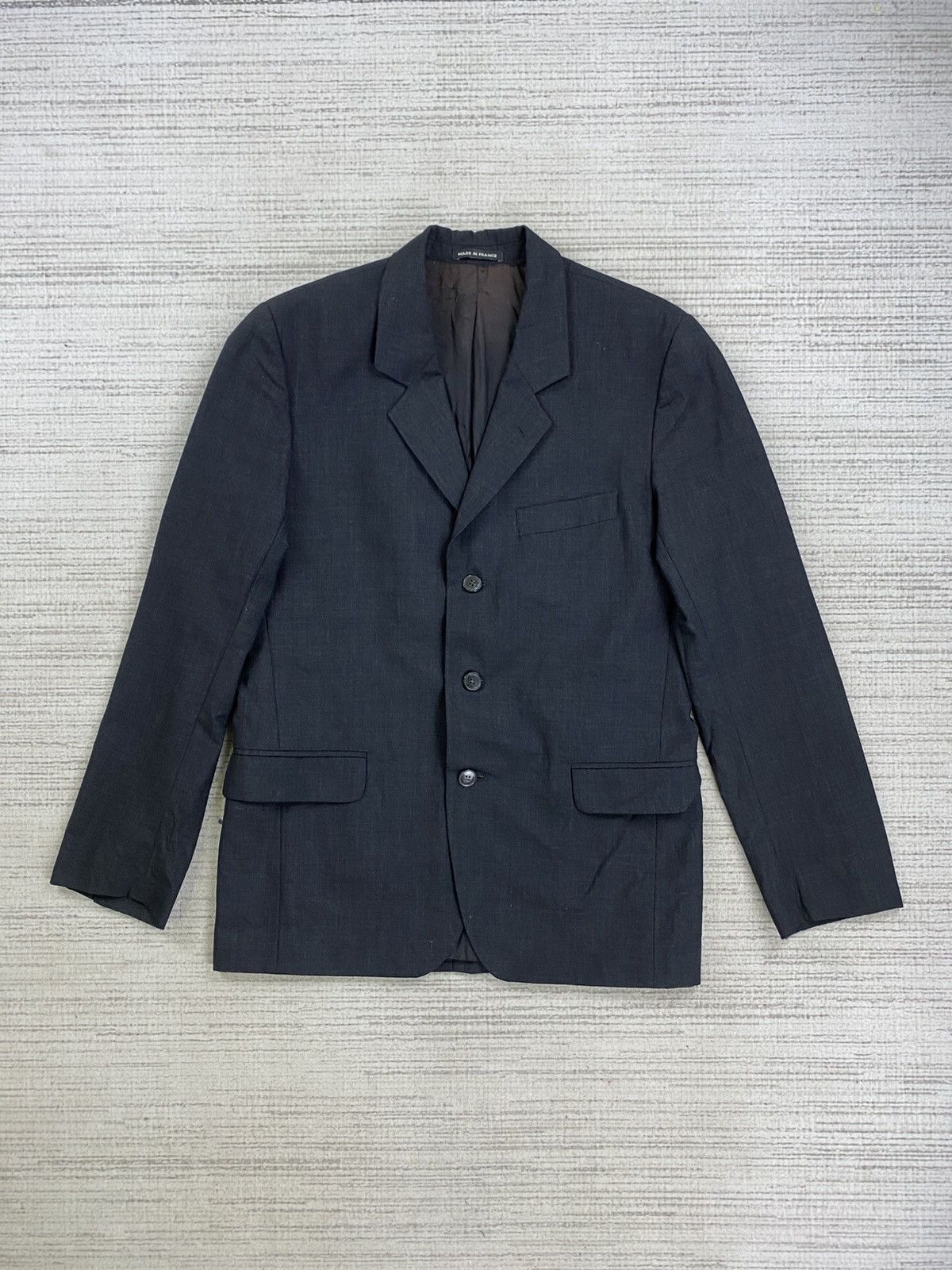 agnes b. 🔥 Agnes B. Made in France Black Blazer Jacket Size US M / EU 48-50 / 2 - 1 Thumbnail