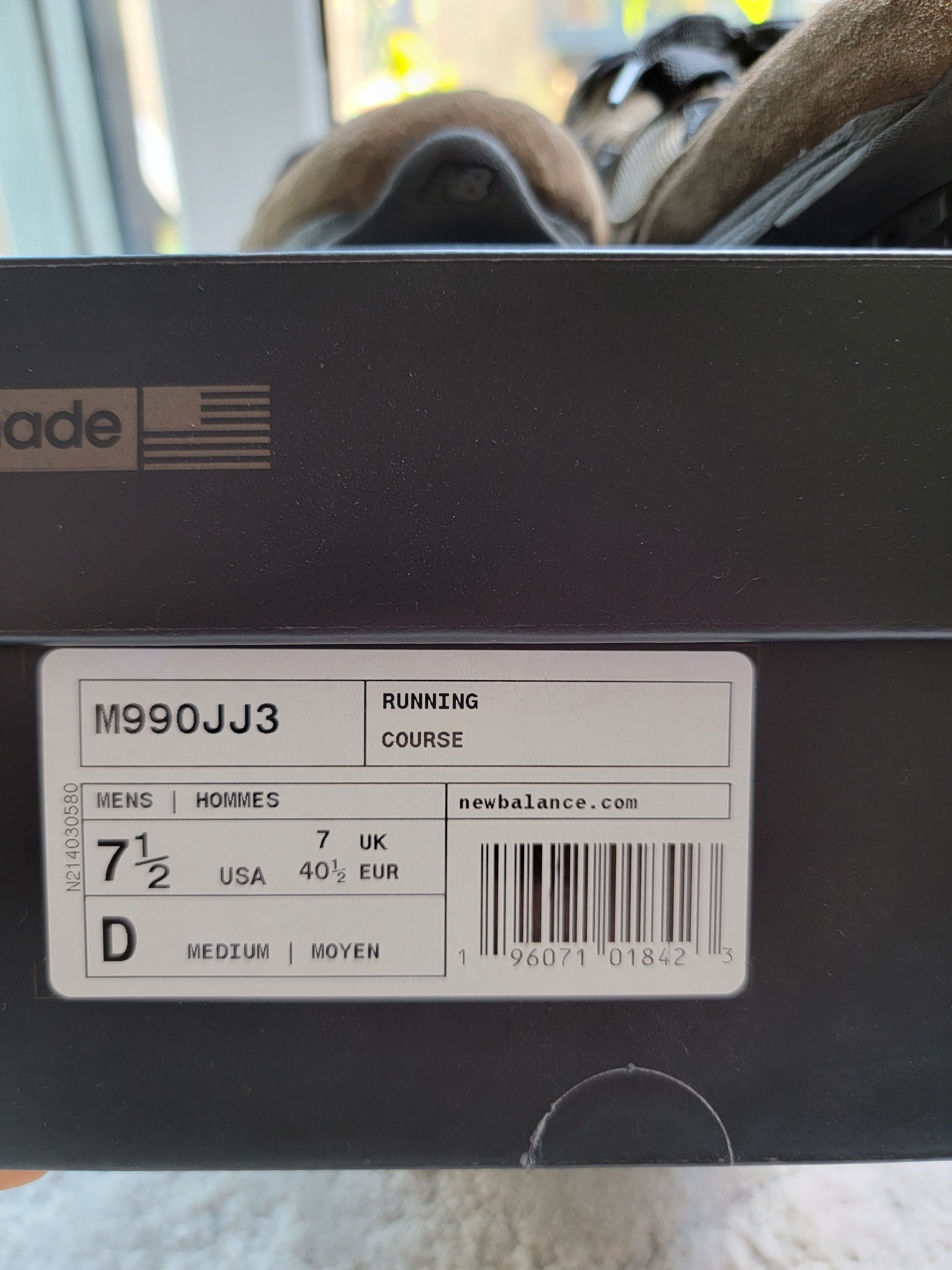JJJJound  New Balance JJJJOUND X New Balance 990v3 Brown Black MiUSA |  Grailed