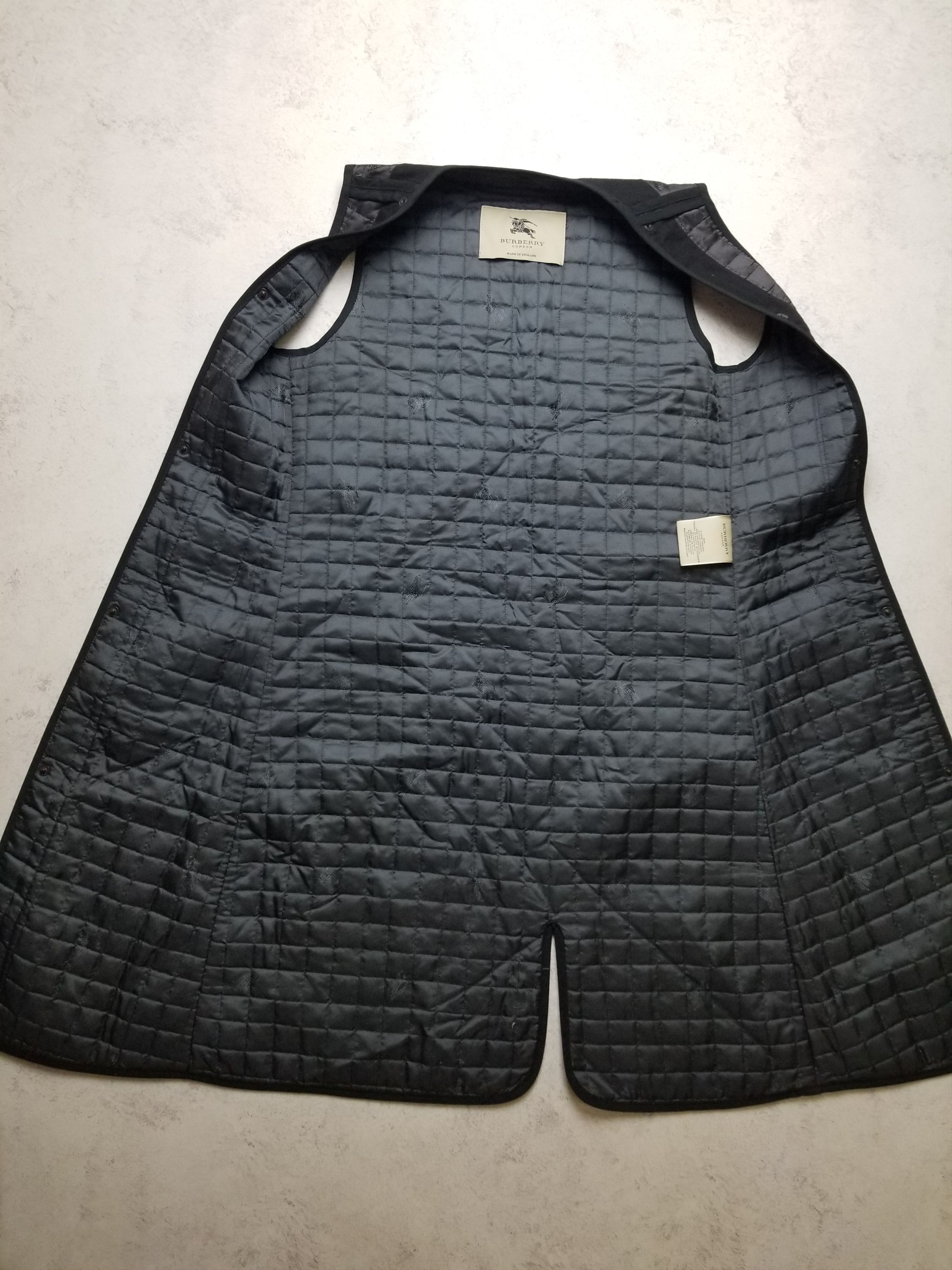 Burberry Burberry Womens Blue Quilted Inner Liner Vest Size ONE SIZE - 3 Thumbnail