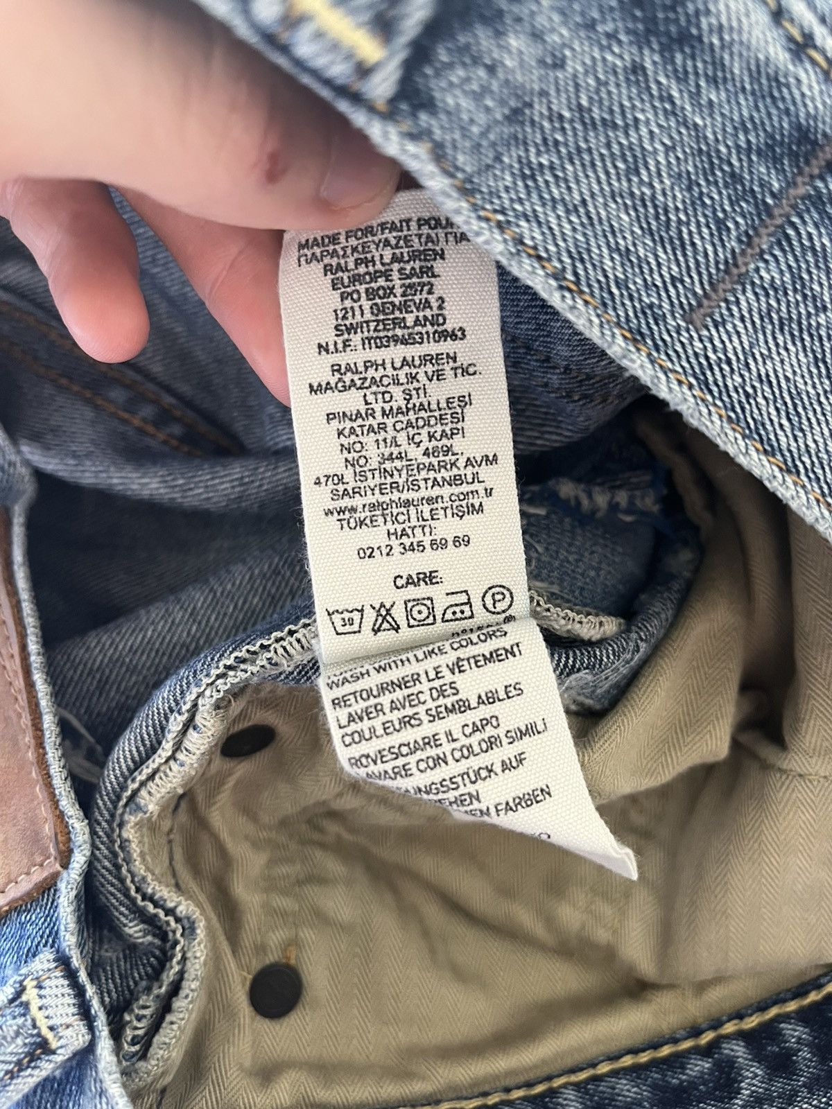 Denim & Supply Ralph Lauren × Polo Ralph Lauren × Ralph Lauren DSRL Distressed Denim Jeans America Size US 29 - 9 Thumbnail