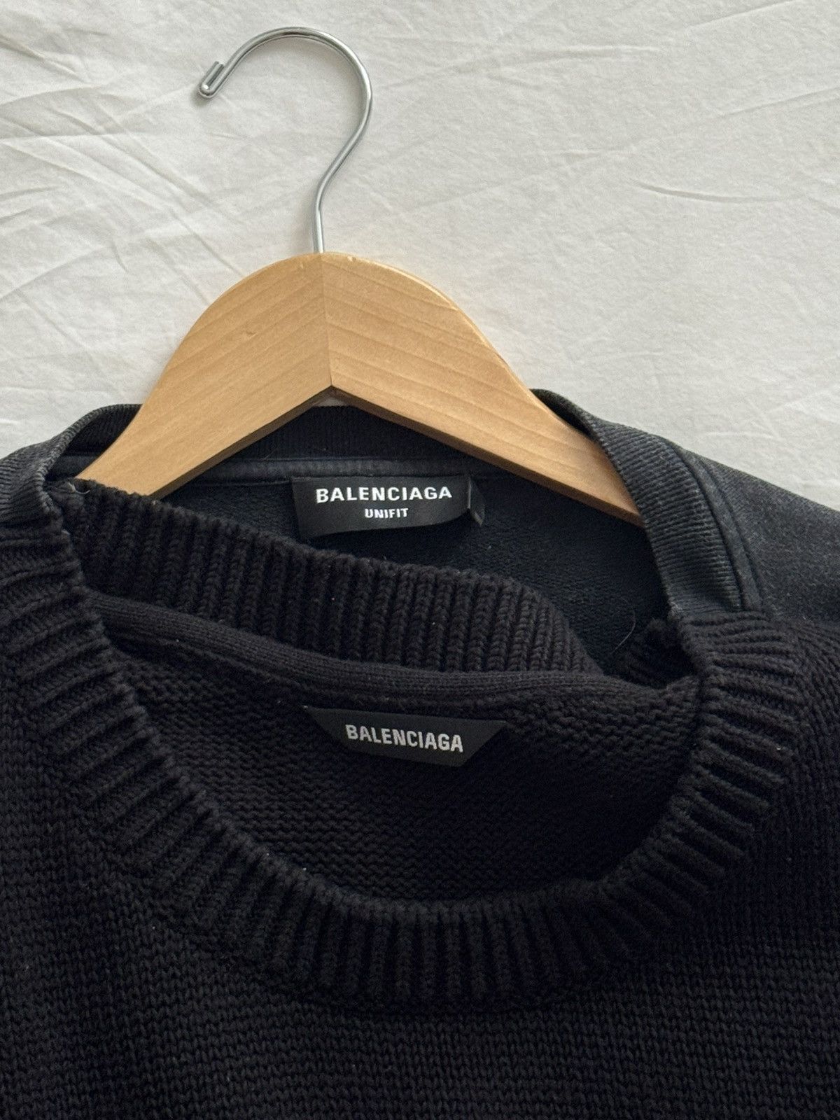 Balenciaga Balenciaga Pullover Double Collar Sweater Size US M / EU 48-50 / 2 - 4 Thumbnail
