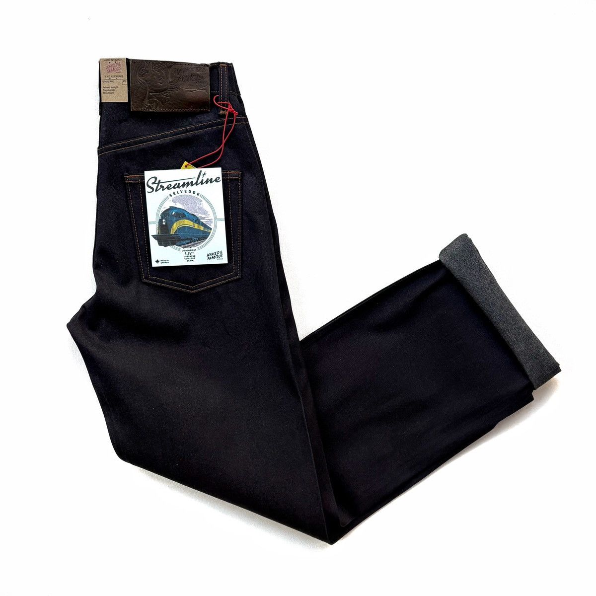Naked & Famous NWT Naked & Famous Denim Strong Guy Streamline Selvedge ...