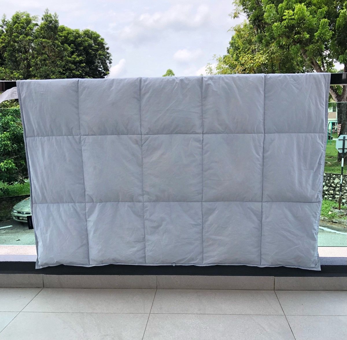 Burberry Burberry Goose Feather Blanket 150cm x 210cm Made In Japan Size ONE SIZE - 7 Thumbnail