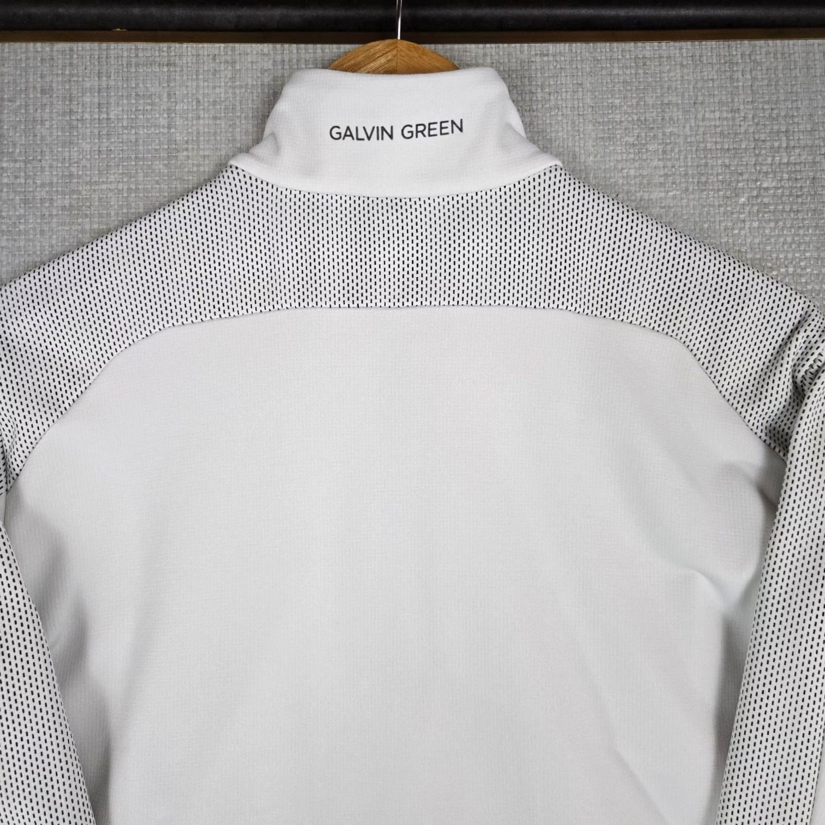 Galvin Green VINTAGE Galvin Green x Sunset Ridge CC 1/2 Zip Pullover Thermal Lined Mid Layer Golf Jacket Mens Large White Size US L / EU 52-54 / 3 - 7 Thumbnail
