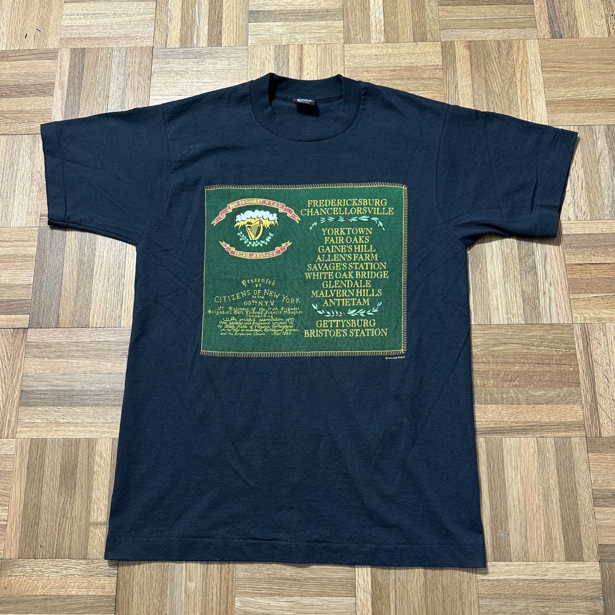 Fruit Of The Loom Vintage Irish Brigade tee Size US M / EU 48-50 / 2 - 1 Thumbnail