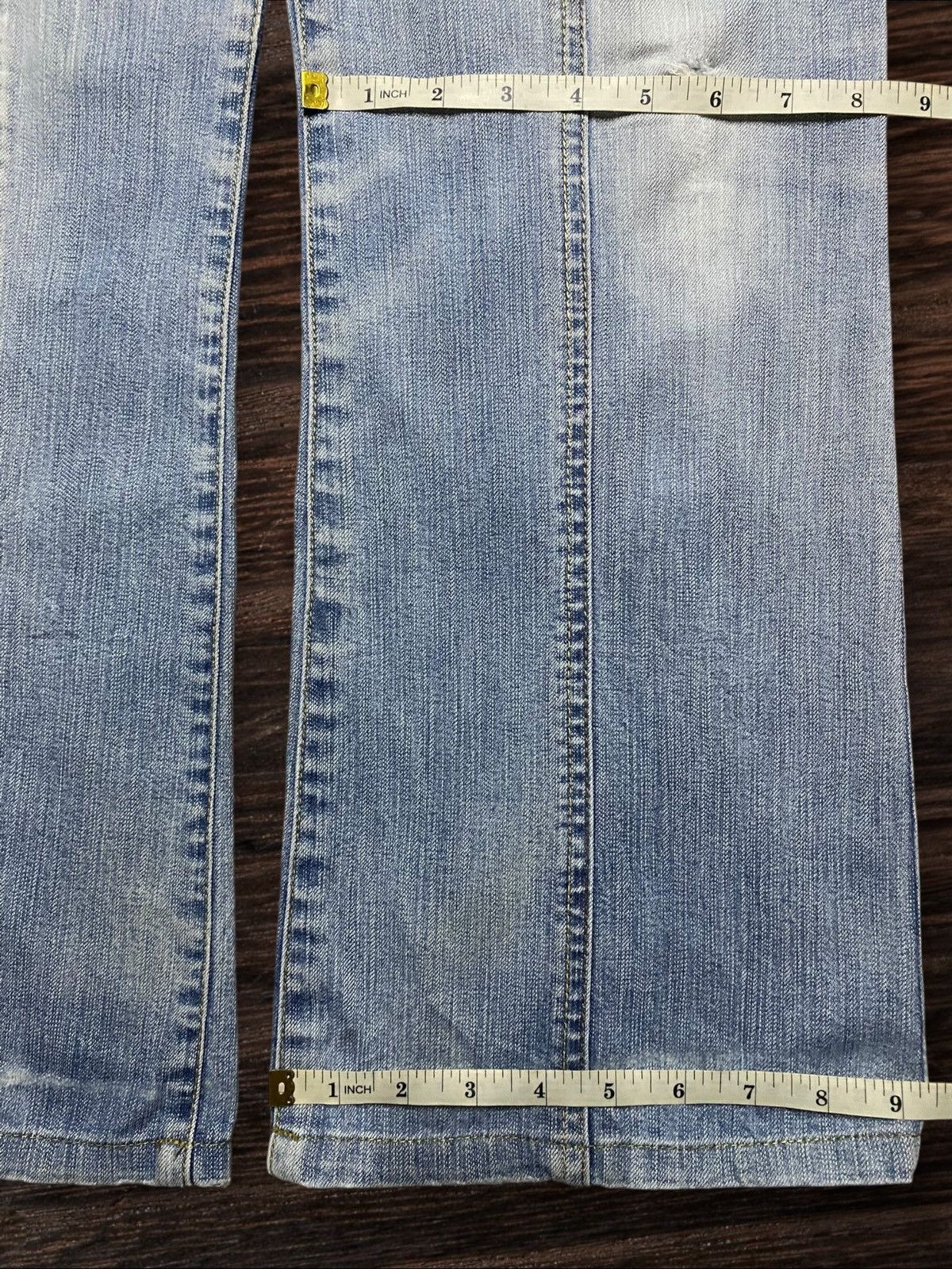 Japanese Brand Vintage Japanese Brand Silcat Bush Pant Light Wash Baggy Size US 30 / EU 46 - 14 Thumbnail