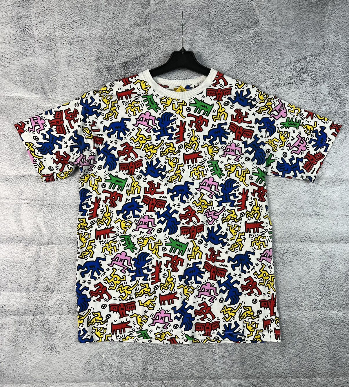Designer Keith Haring overprint T-shirt Size US S / EU 44-46 / 1 - 2 Thumbnail