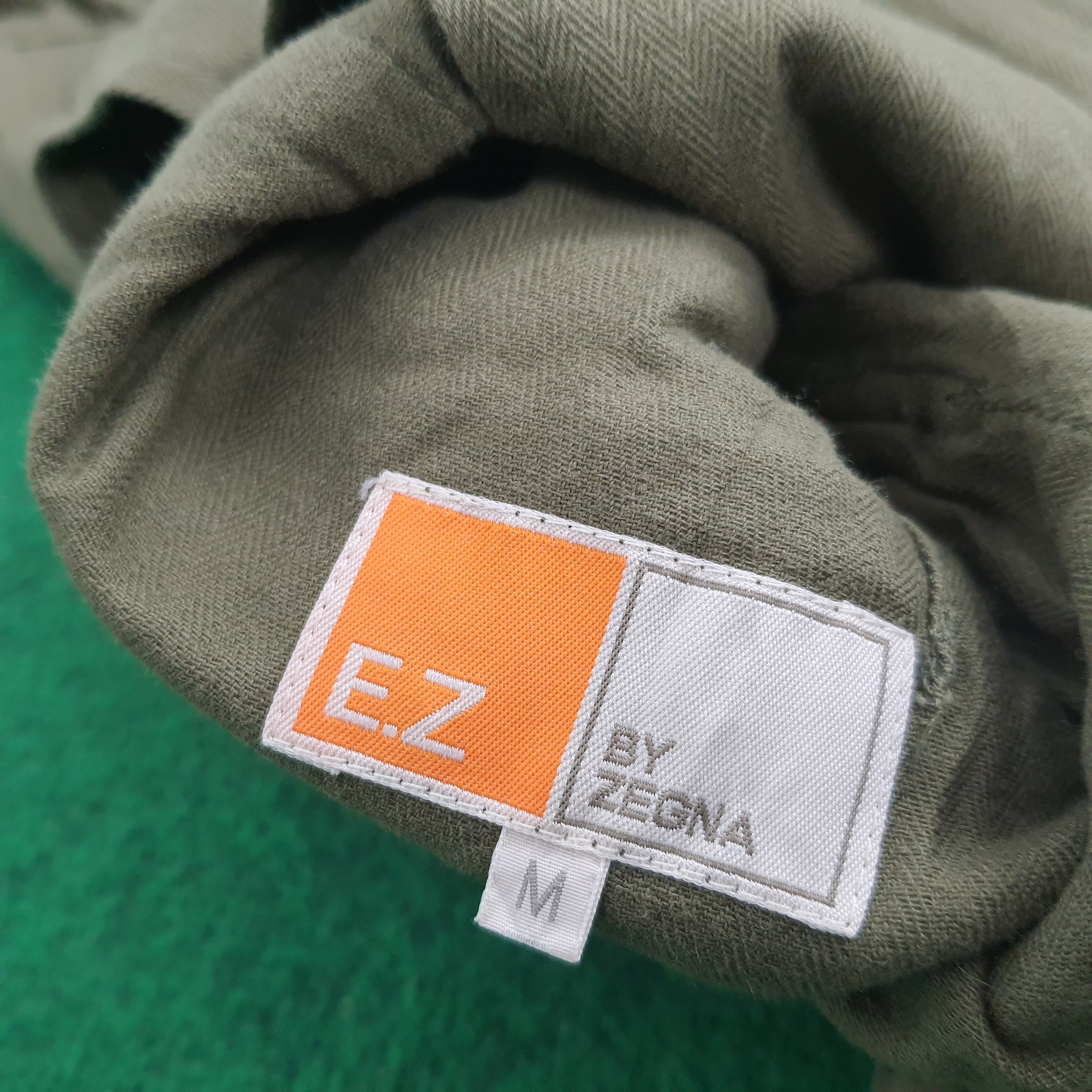 Ermenegildo Zegna × Vintage Vintage E.Z by Zegna Military Style Jacket Size US M / EU 48-50 / 2 - 5 Thumbnail