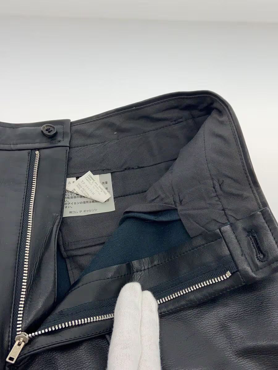 Comme des Garcons 1991 Faux Leather Flared Shorts Size US 27 - 3 Thumbnail