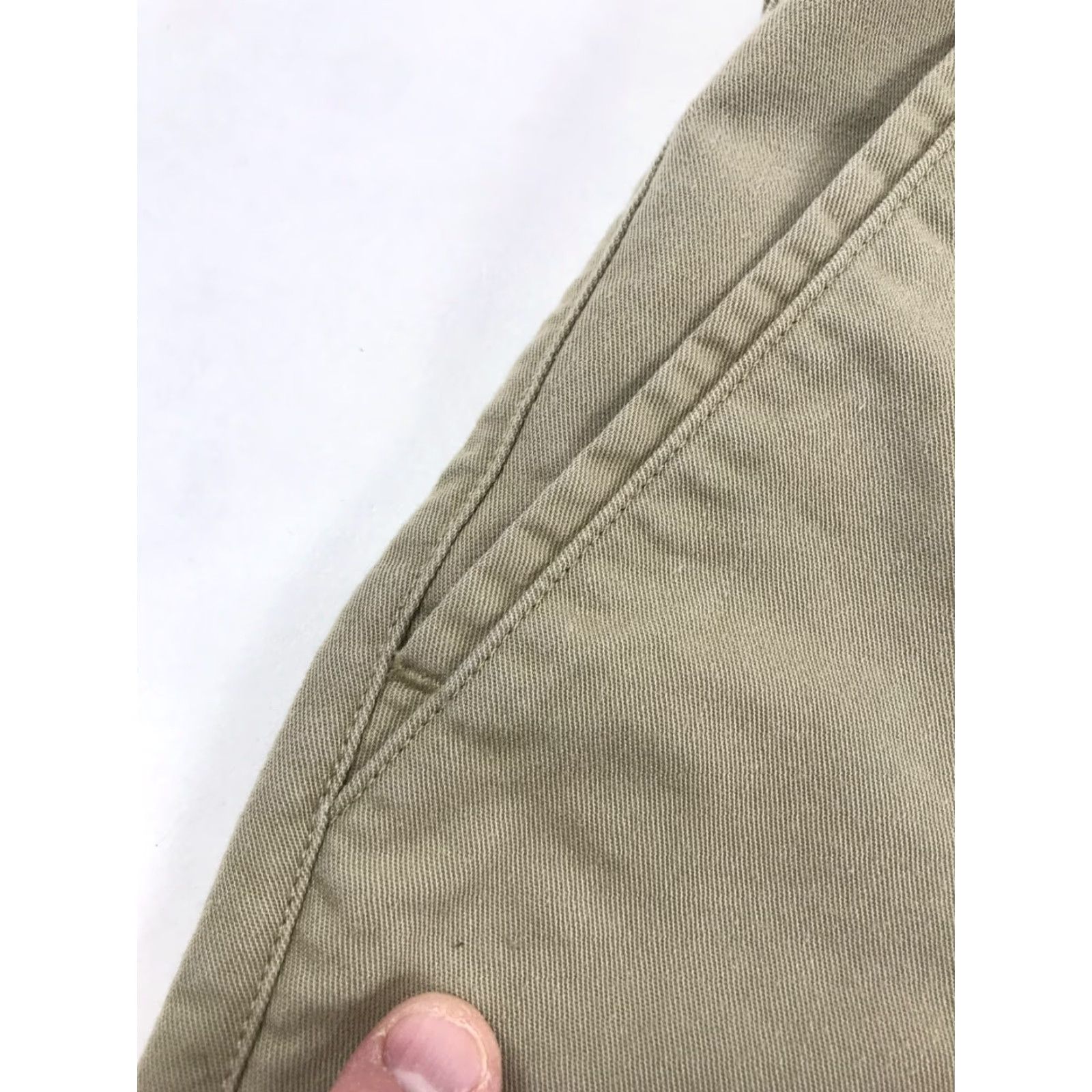 Hurley Hurley Dress Shorts Men 28 Tan Pockets Flat Front Chino Casual Travel Brown Solid Front Flat Front Size 28 Mens Size US 28 / EU 44 - 6 Thumbnail