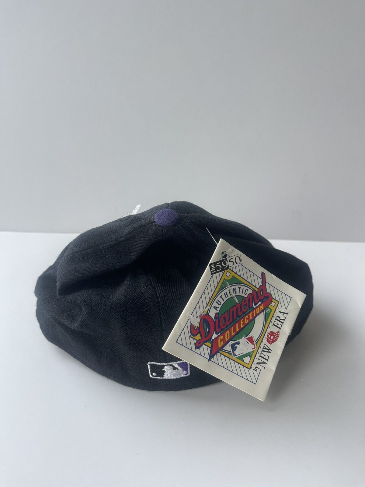 New Era VTG Tampa Bay Devil Rays Hat New Era 5950 Diamond Collection Size ONE SIZE - 3 Thumbnail