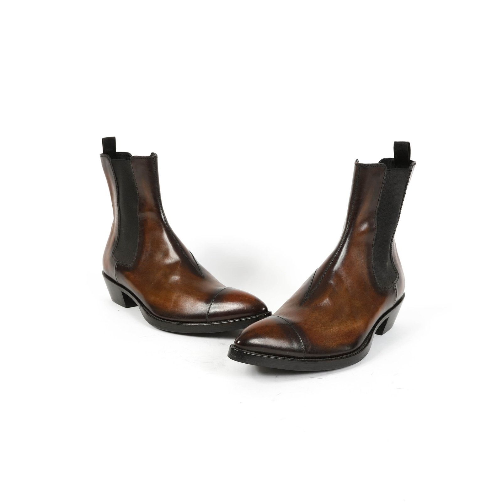 Berluti FW17 Keith Austin Boots in Brown Leather Size US 11 / EU 44 - 1 Thumbnail