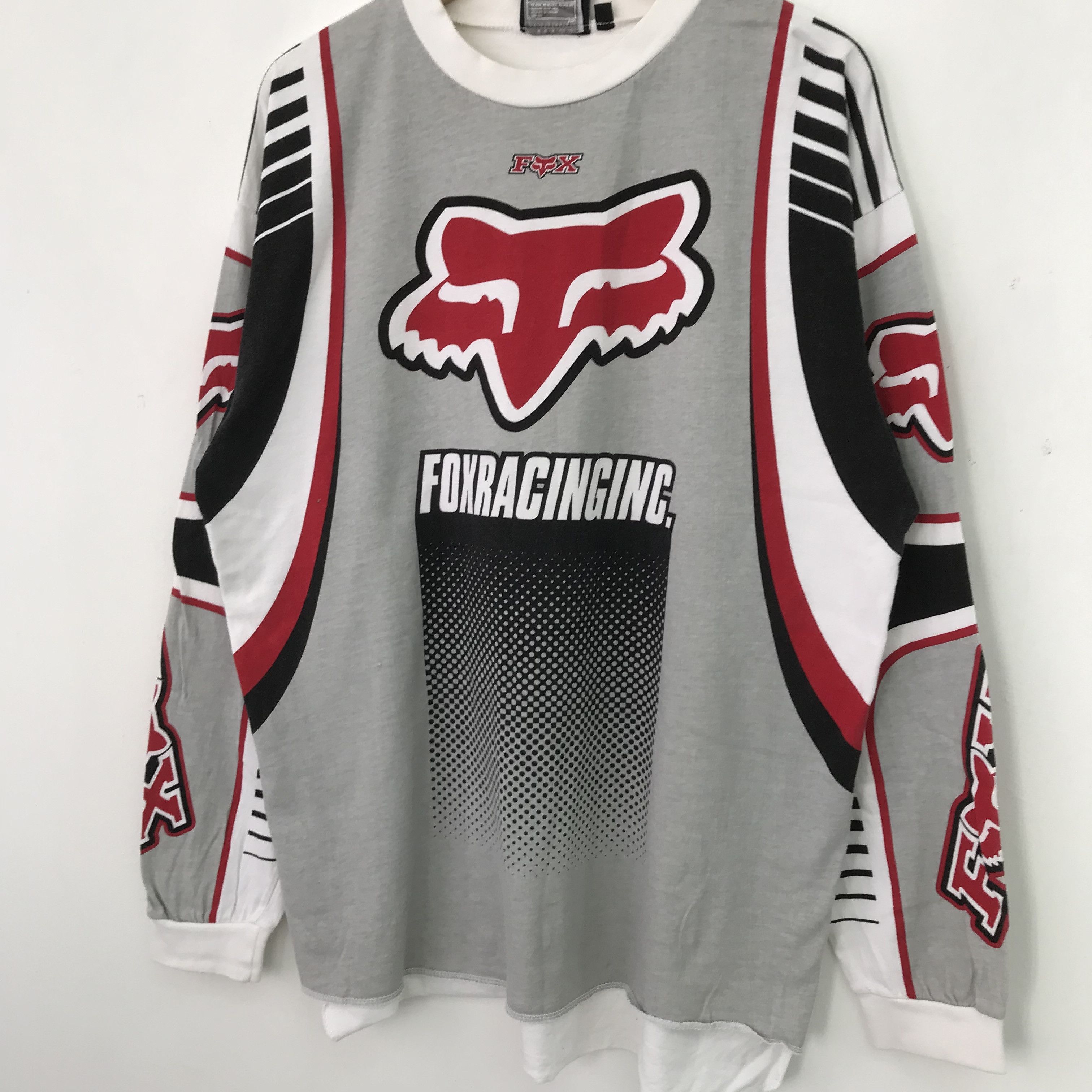 Fox Racing Vintage Fox Racing Team Motocross Tshirt - 232 Size US L / EU 52-54 / 3 - 3 Thumbnail