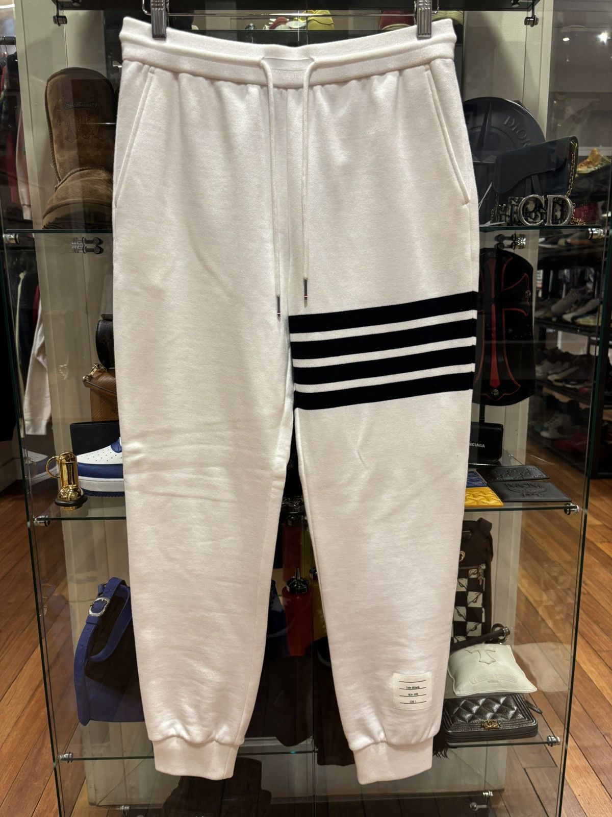 Thom Browne Thom Browne Cotton Sweatpants Size US 30 / EU 46 - 1 Thumbnail