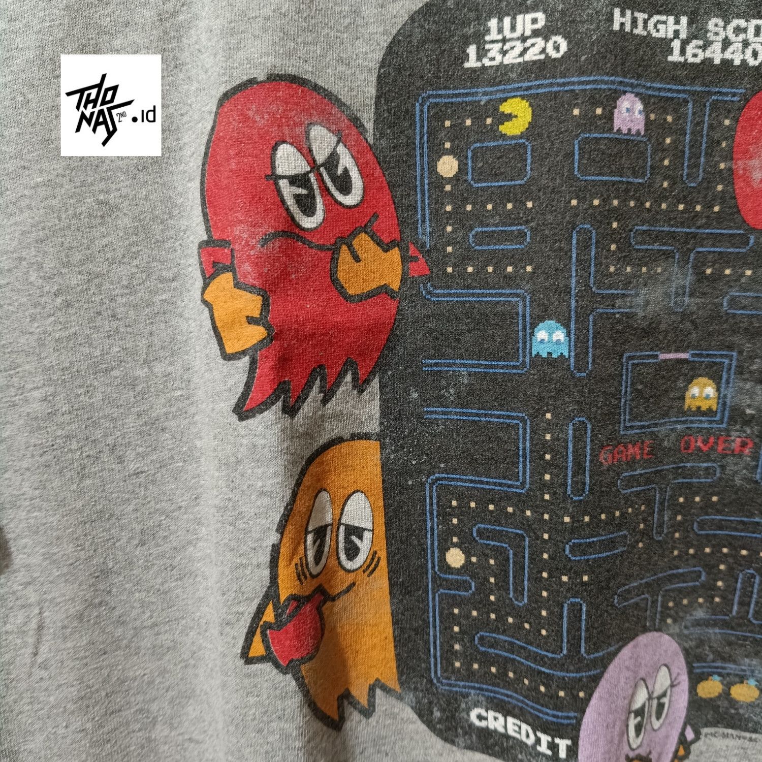 Nintendo Pacman bandai namco game shirt Size US L / EU 52-54 / 3 - 3 Thumbnail
