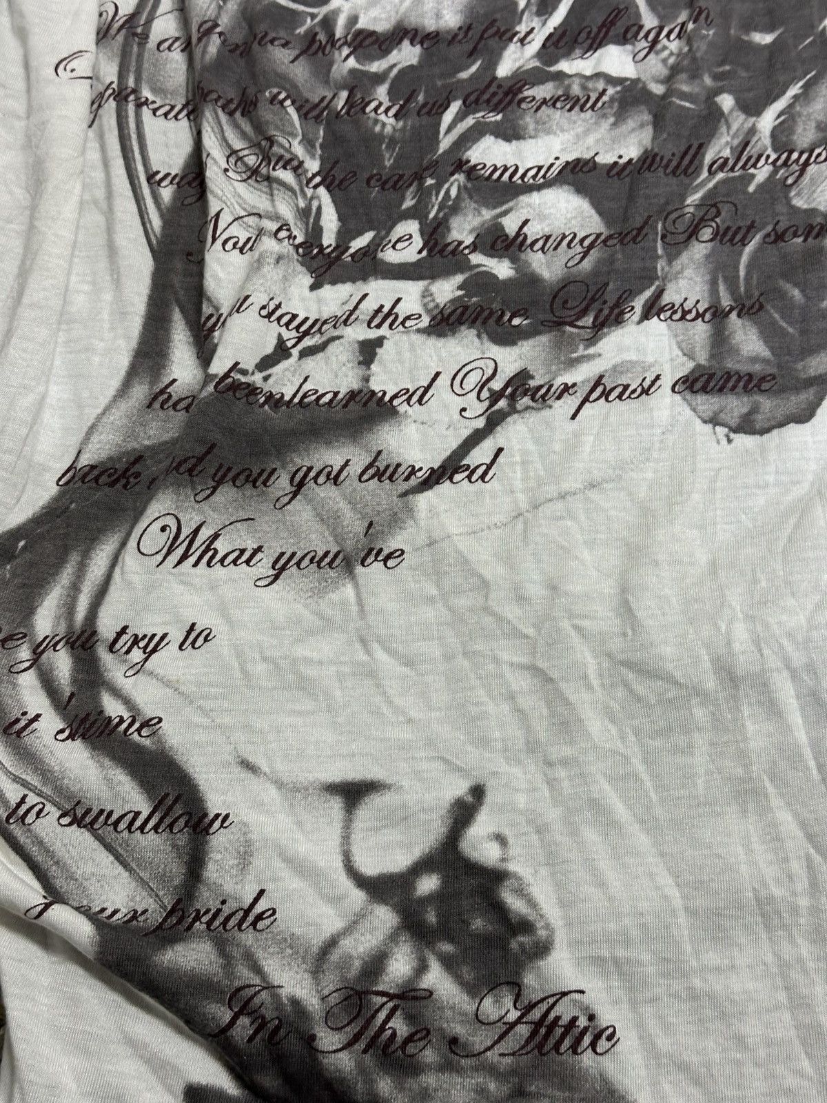 Kapital In The Attic Double Layer Long Sleeve Tee. Size US M / EU 48-50 / 2 - 6 Thumbnail
