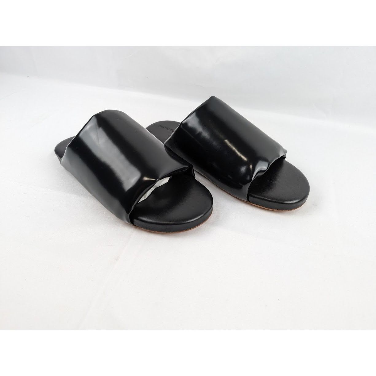Bottega Veneta o1rshd1 Q:3 / Sandal Leather Latex in Black Size US 11 / EU 44 - 13 Thumbnail