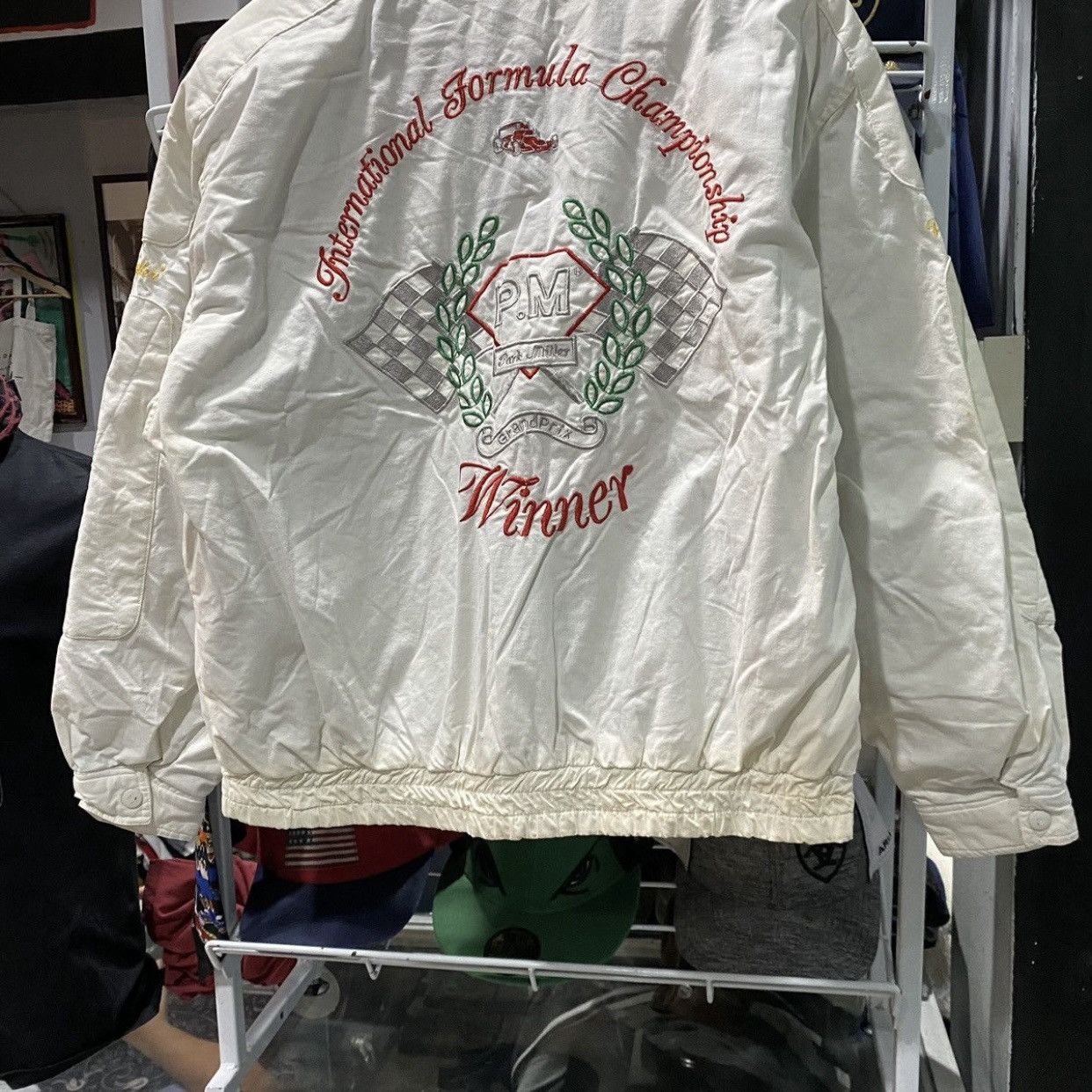 Japanese Brand Vintage Racing Spirit Park Miller Grand Prix Bomber Jacket Size US M / EU 48-50 / 2 - 4 Thumbnail