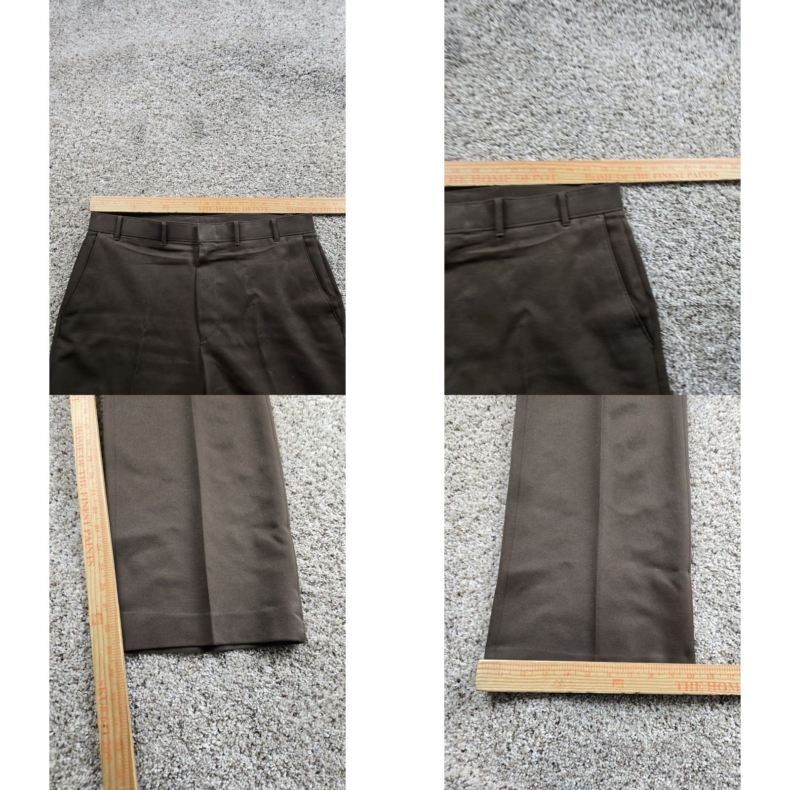 Levi's VINTAGE Levi's Sportswear Pants 38X29 Mens Brown Bootcut Flare Casual 80s Size US 38 / EU 54 - 9 Thumbnail