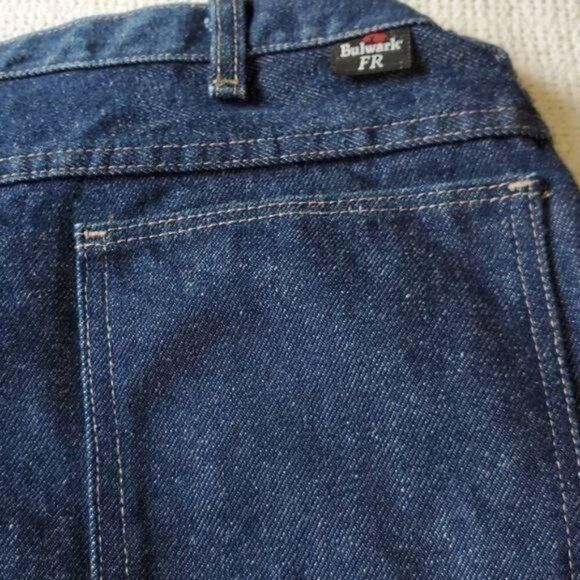 Bulwark Bulwark FR Flame Resistance High Waisted Sz. 40x33 Blue Jean Size US 40 / EU 56 - 4 Thumbnail