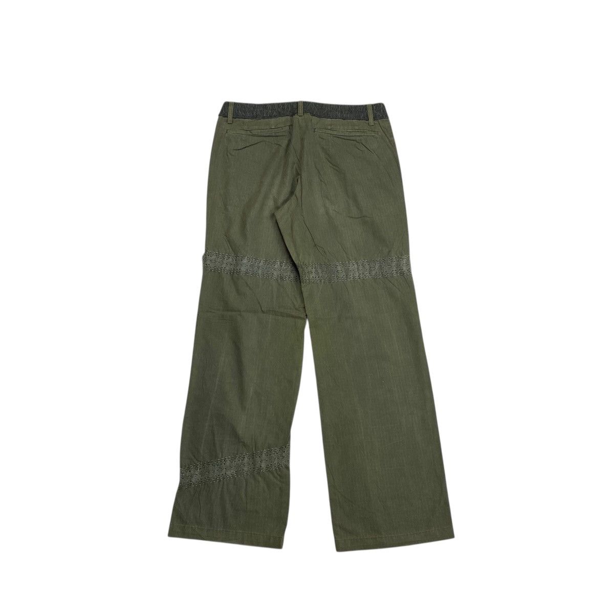 Issey Miyake Sunaokuwahara Panelled Ripstop Trousers Pants Size US 30 / EU 46 - 2 Thumbnail