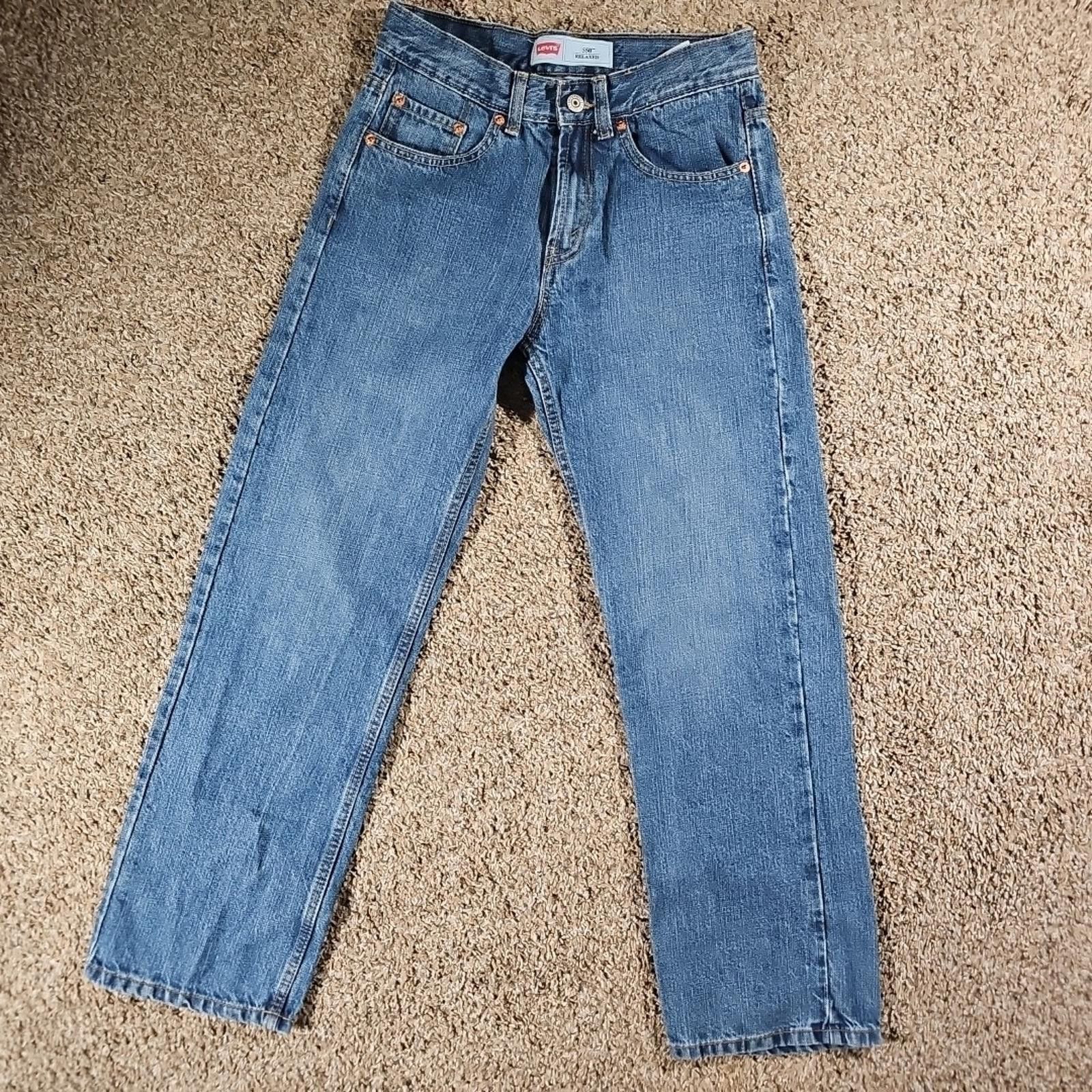 Levi's Levi's 550 Blue Denim Jeans 16 Slim 26 X 28 Relaxed Fit Size US 26 / EU 42 - 1 Thumbnail
