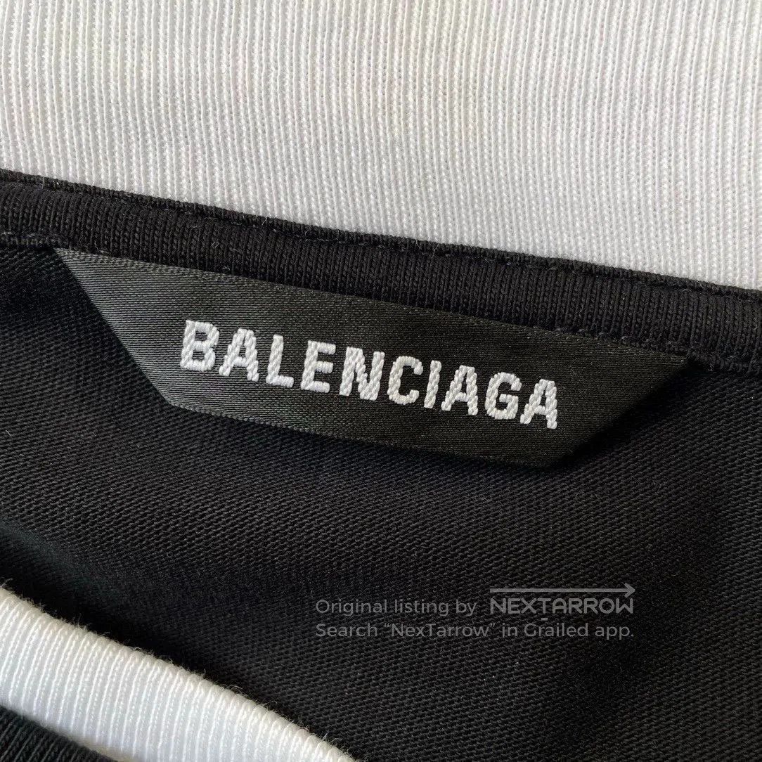 Balenciaga Balenciaga Black Short Sleeve Top. Size US L / EU 52-54 / 3 - 5 Thumbnail