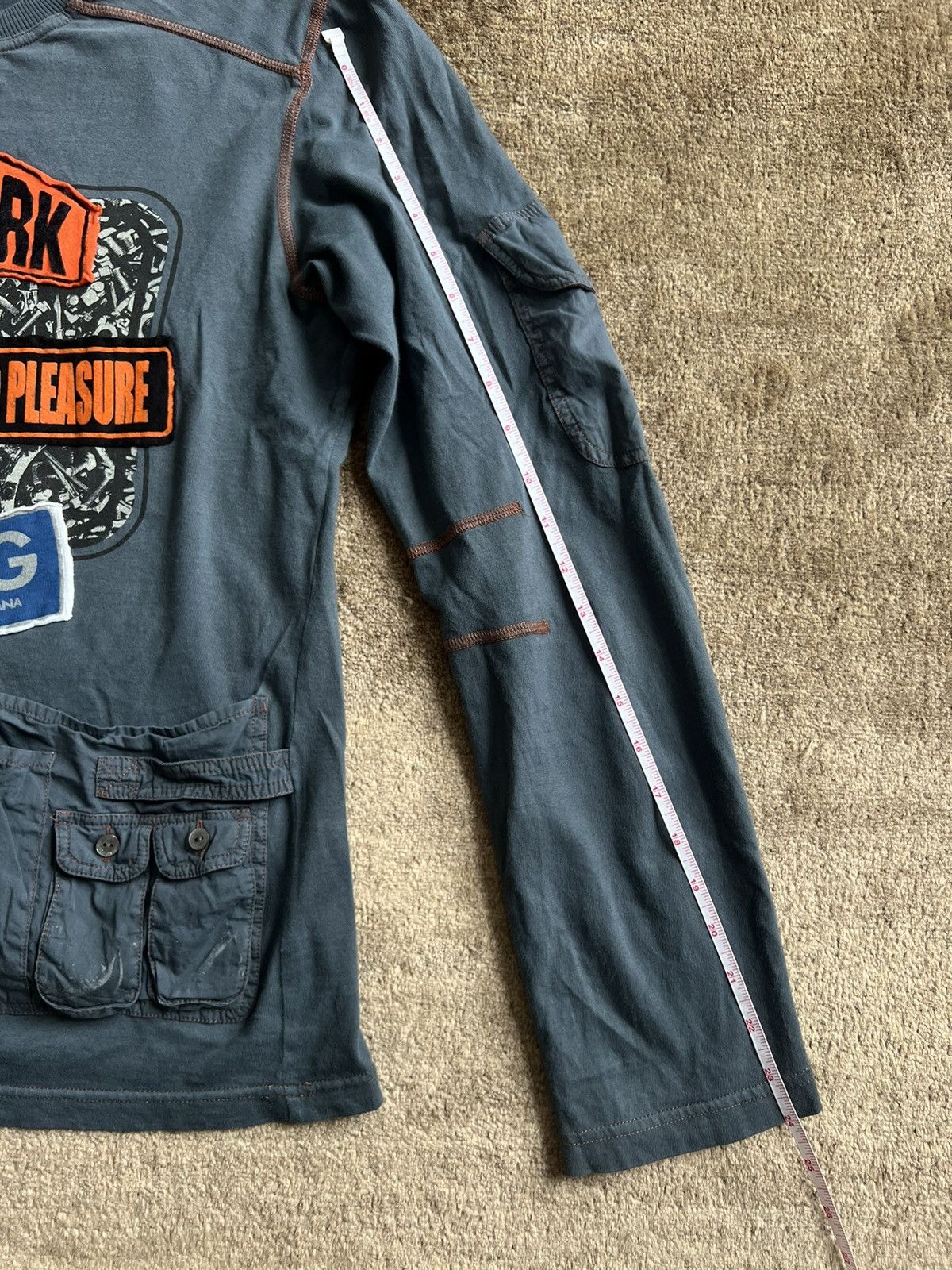 Dolce & Gabbana Vintage Japanese Dolce and Gabbana cargo t shirt “Menatwork” Size US M / EU 48-50 / 2 - 9 Thumbnail