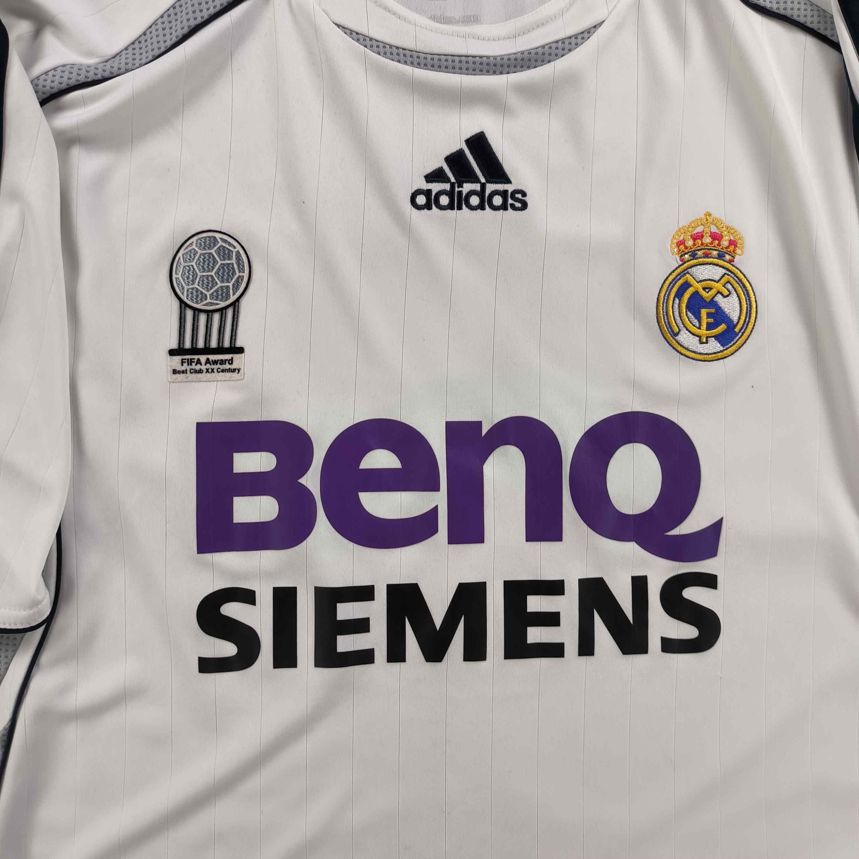 Adidas Real Madrid 2006-07 Adidas home Ronaldo football jersey XL Size US XL / EU 56 / 4 - 3 Thumbnail