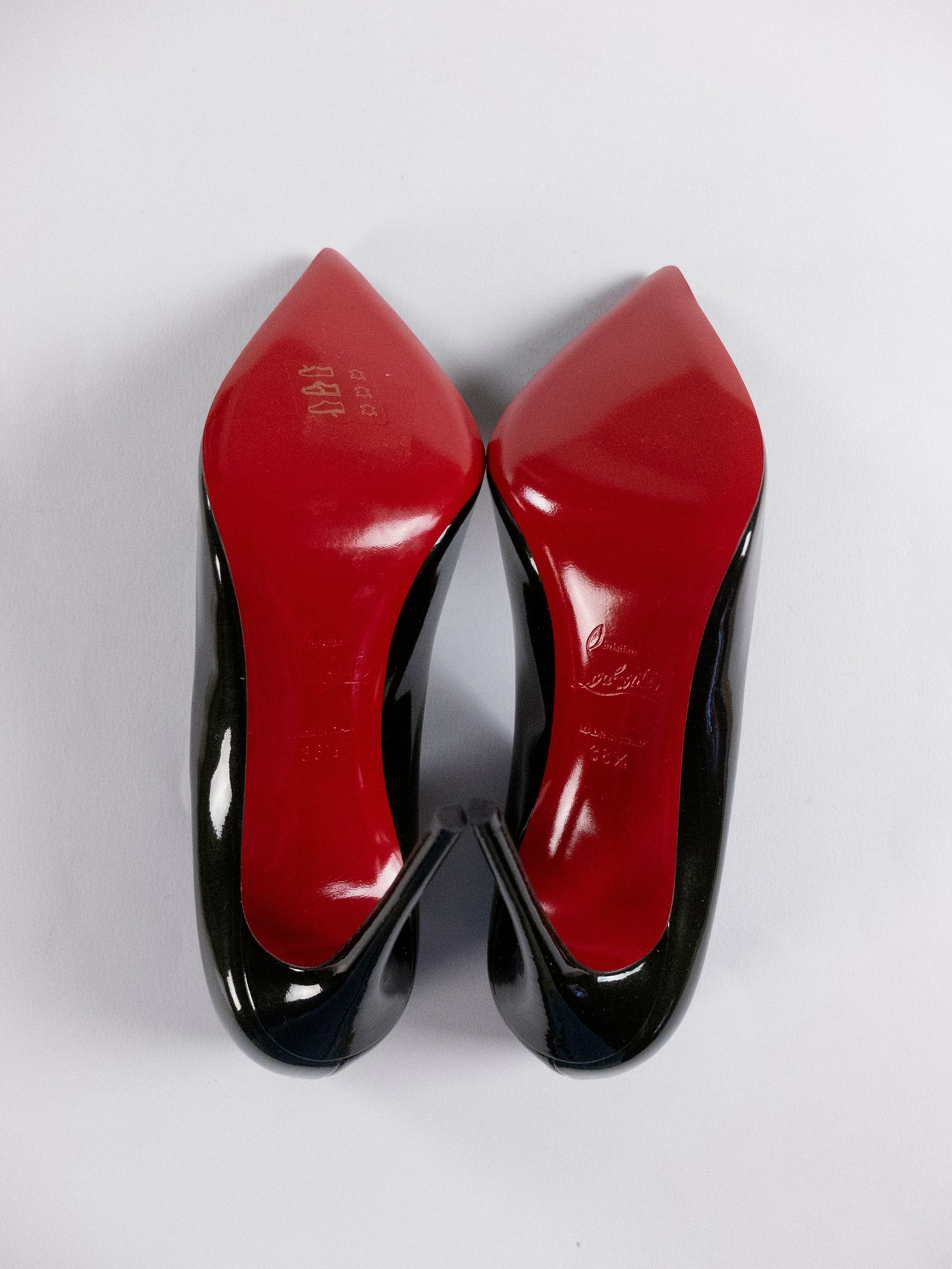 Christian Louboutin CHRISTIAN LOUBOUTIN Hot Chick green patent leather pumps 8.5 Size US 8.5 / IT 38.5 - 9 Thumbnail