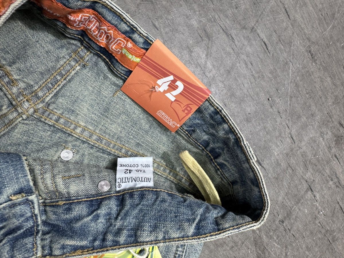 Hysteric Glamour × If Six Was Nine × Le Grande Bleu (L.G.B.) ᶠᵃⁿᶜʸᵍᵘʸ BNWT Y2K Baggy Washed Denim Jeans Wide leg vintage Size 28" / US 6 / IT 42 - 5 Thumbnail