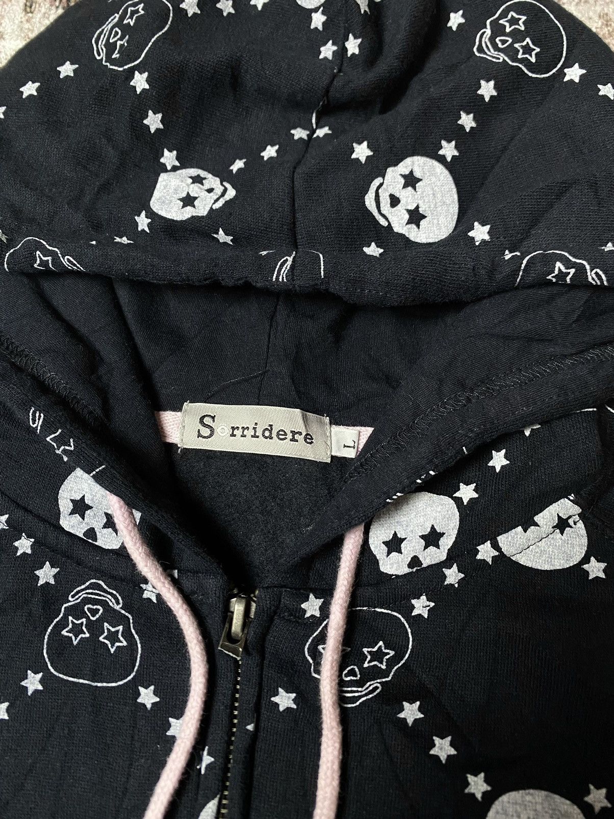 If Six Was Nine × Japanese Brand × Le Grande Bleu (L.G.B.) Japanes Sorridere skull overprint ifsxi lgb style Size L / US 10 / IT 46 - 5 Thumbnail