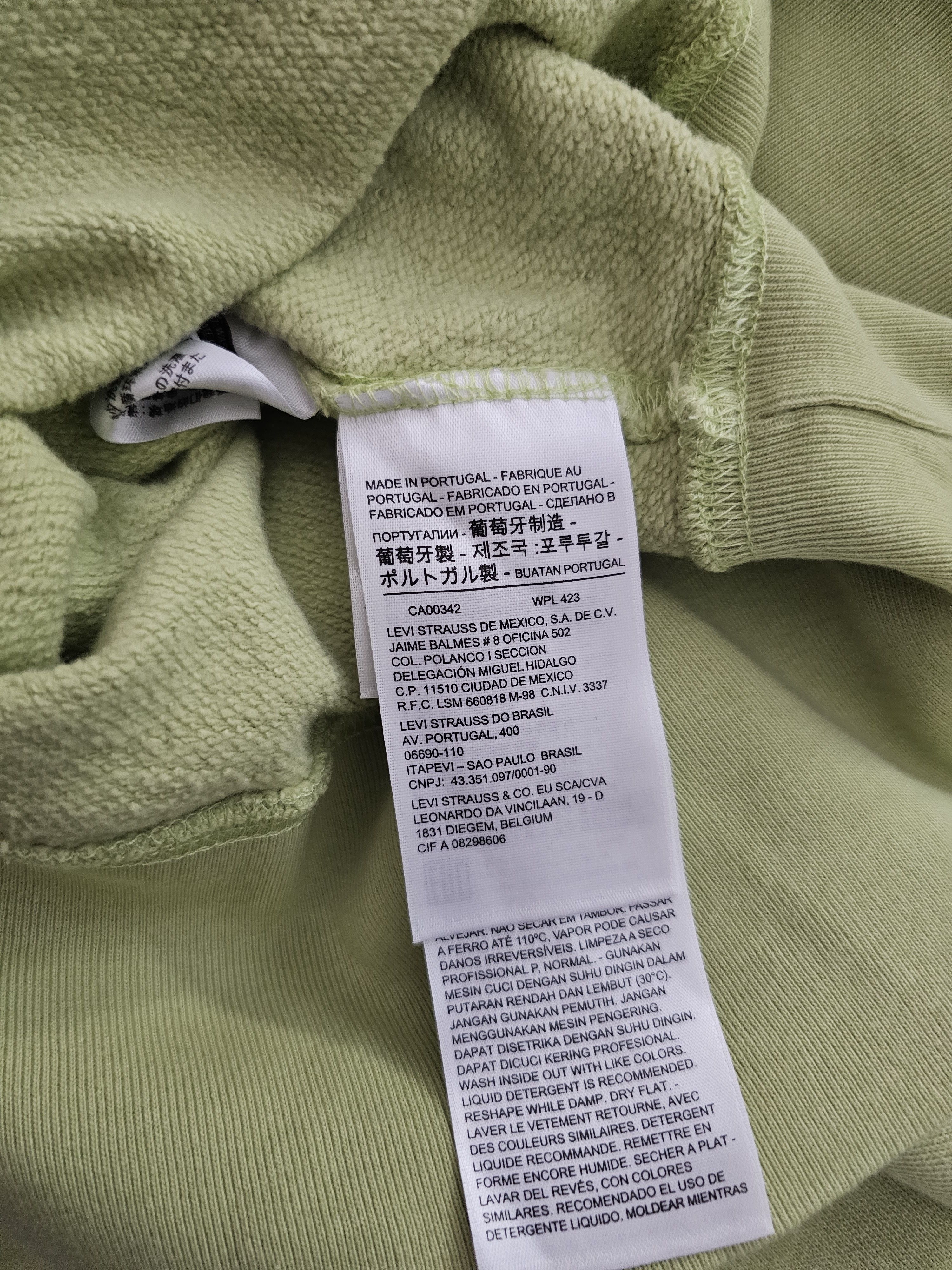 Levi's Vintage Clothing Levi's Vintage Clothing Bay Meadows Sweatshirt Green SS20 Size US XL / EU 56 / 4 - 5 Thumbnail