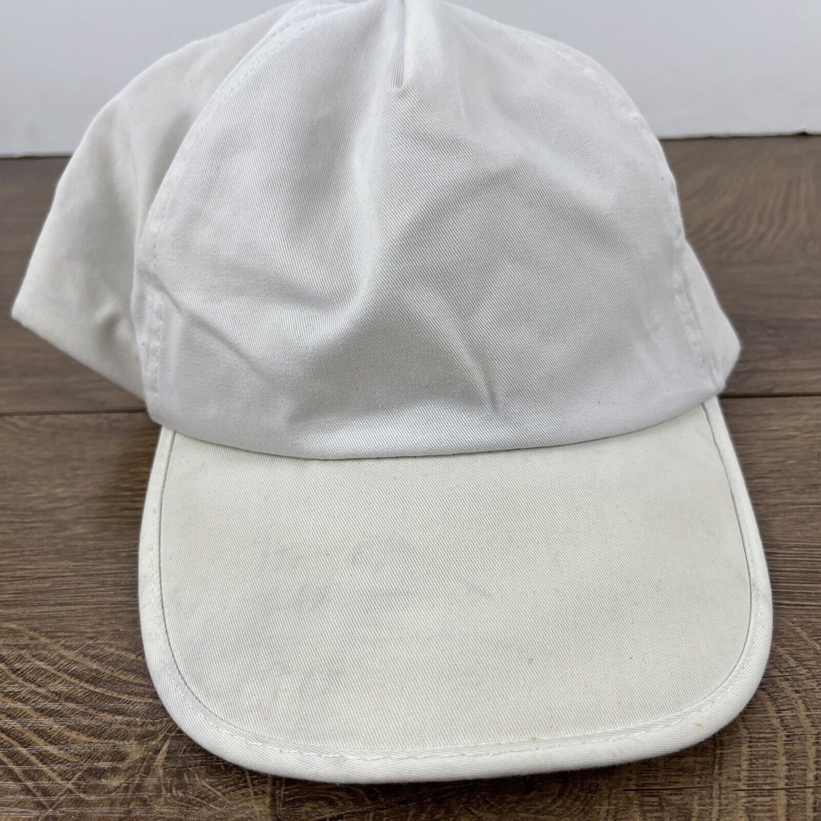 Other White Running Hat Adult Run Athletic White Hat Adjustable Wh Size ONE SIZE - 6 Thumbnail